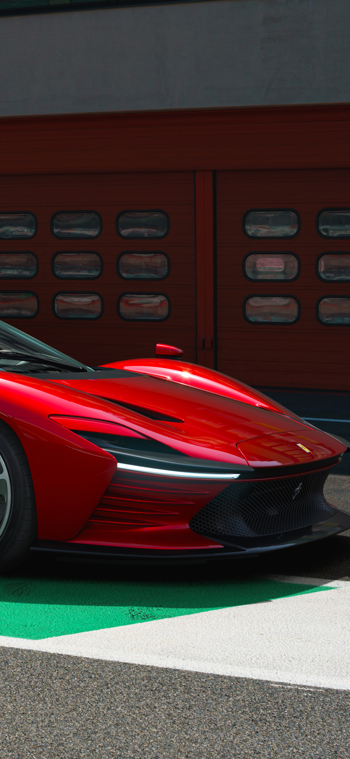 Ferrari Daytona, Futuristic concept, High-tech engineering, Cutting-edge design, 1130x2440 HD Phone