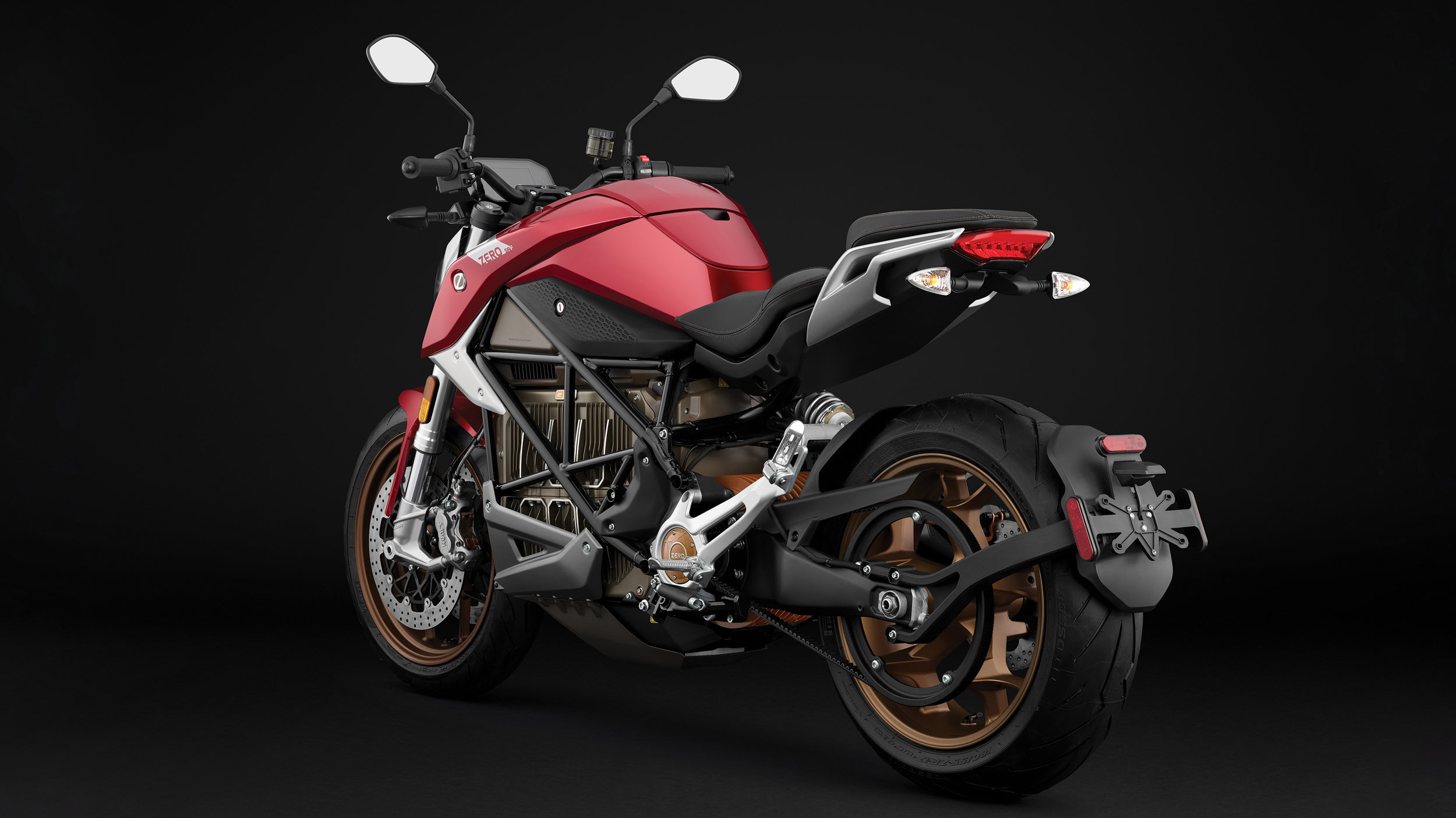 Zero SR/F, High-performance electric motorcycle, Powerful motor, Futuristic style, 2500x1410 HD Desktop