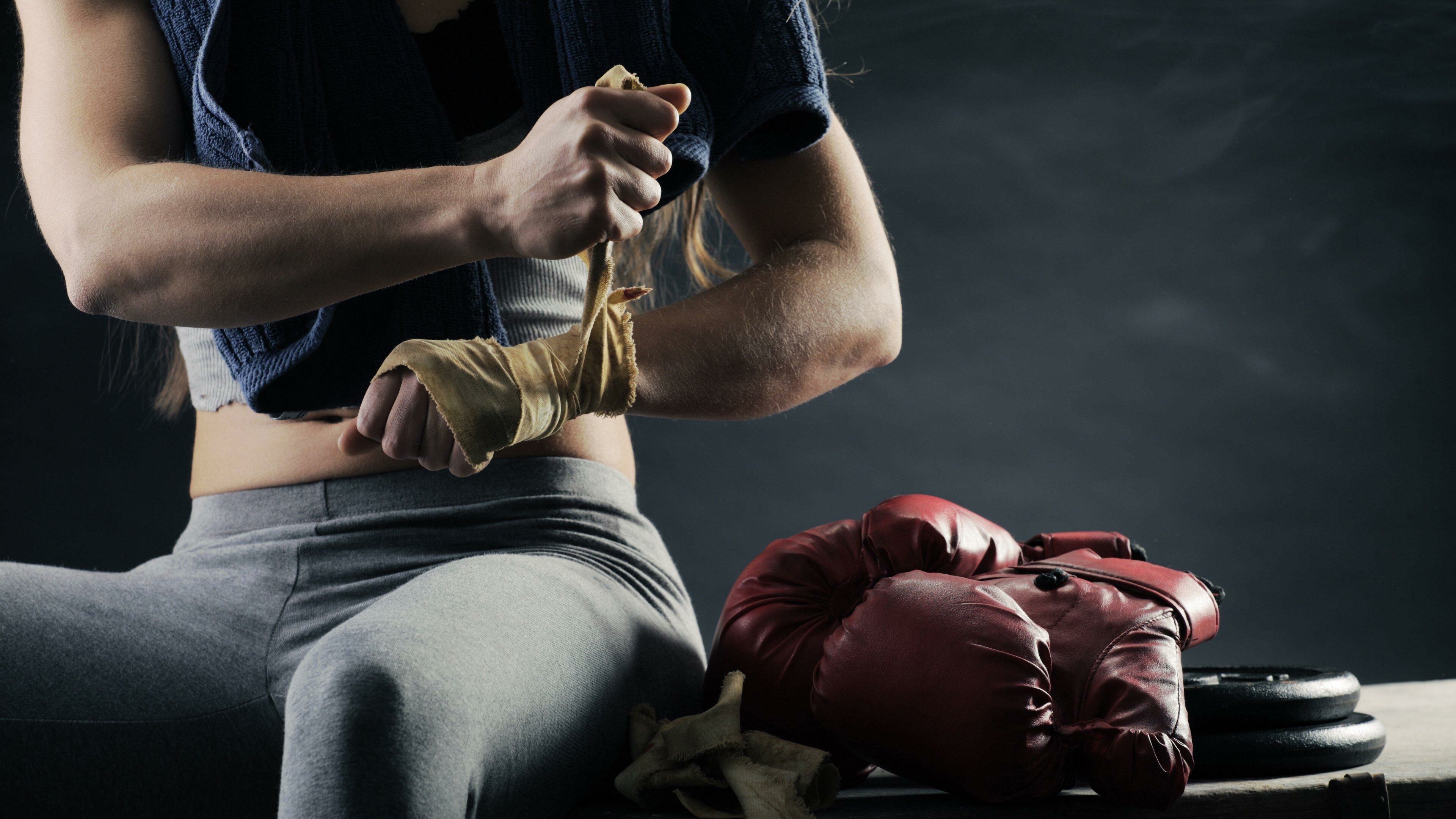 Boxing: A combat sport focused on striking, Pugilism, Hand-to-hand combat. 3840x2160 4K Wallpaper.