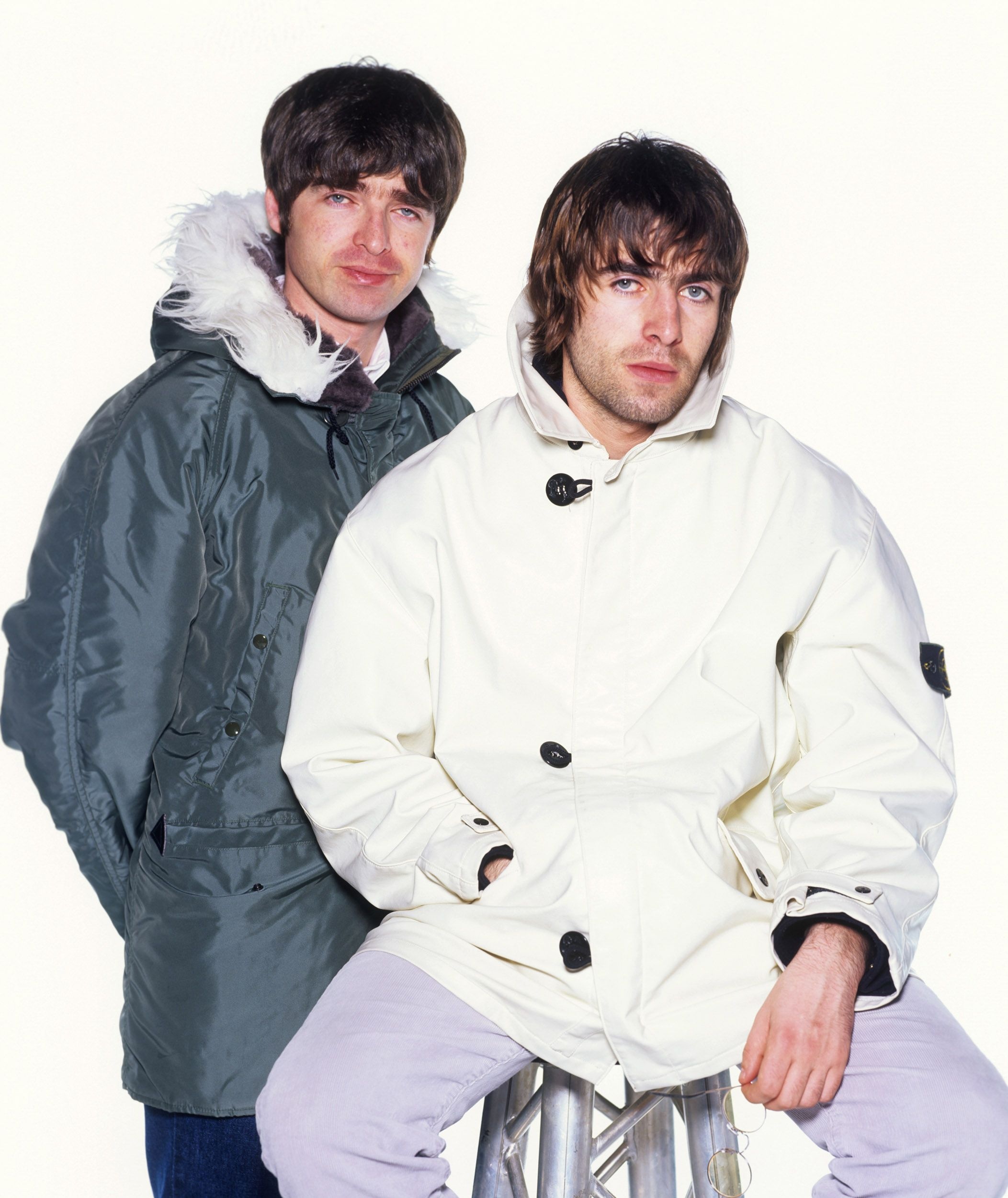 Rare Photos of Oasis's Liam and Noel Gallagher - Liam and Noel Gallagher Through the Years 2110x2500