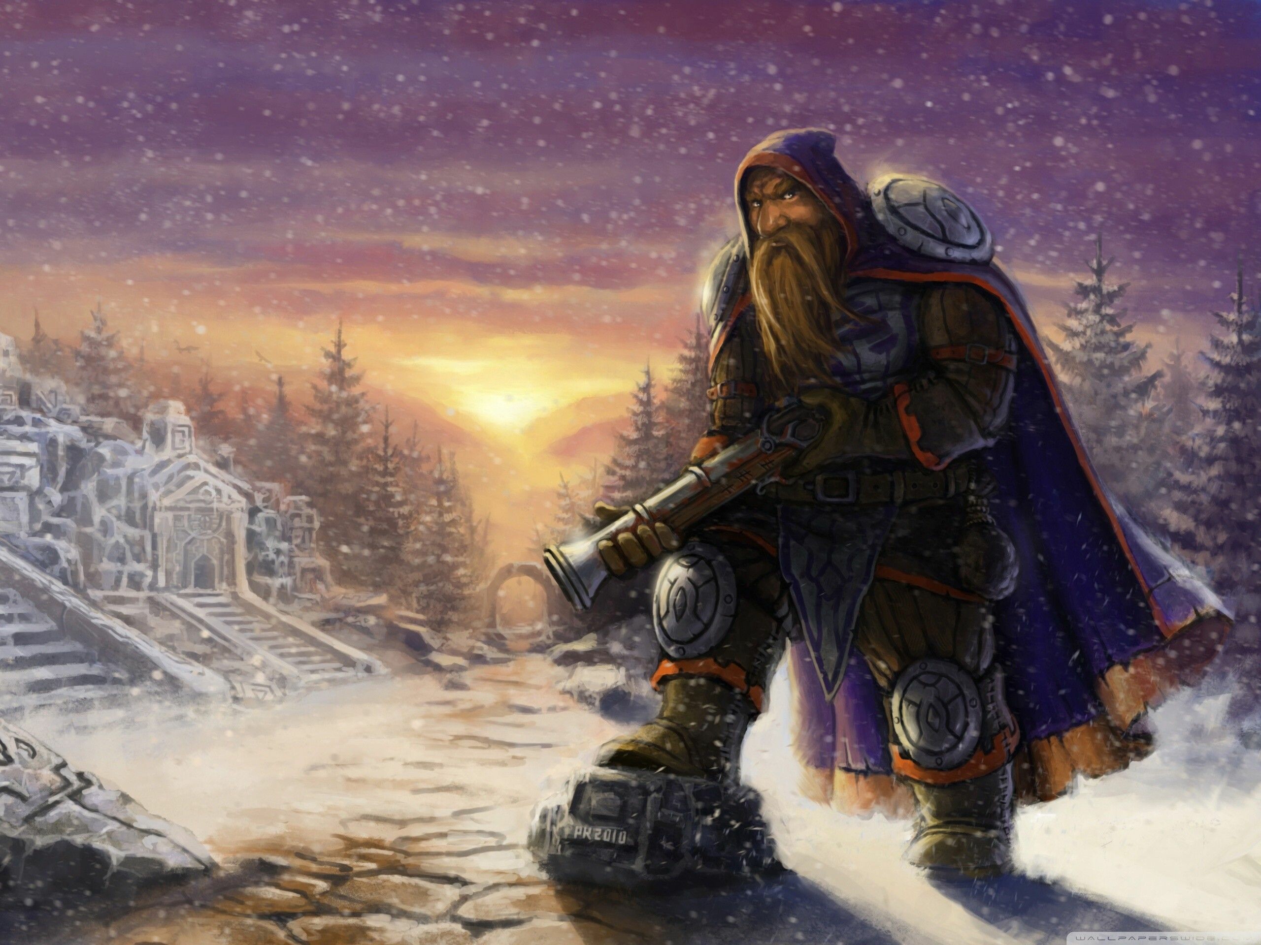 Dwarf: A person of abnormally small physical stature, Fictional character. 2560x1920 HD Wallpaper.