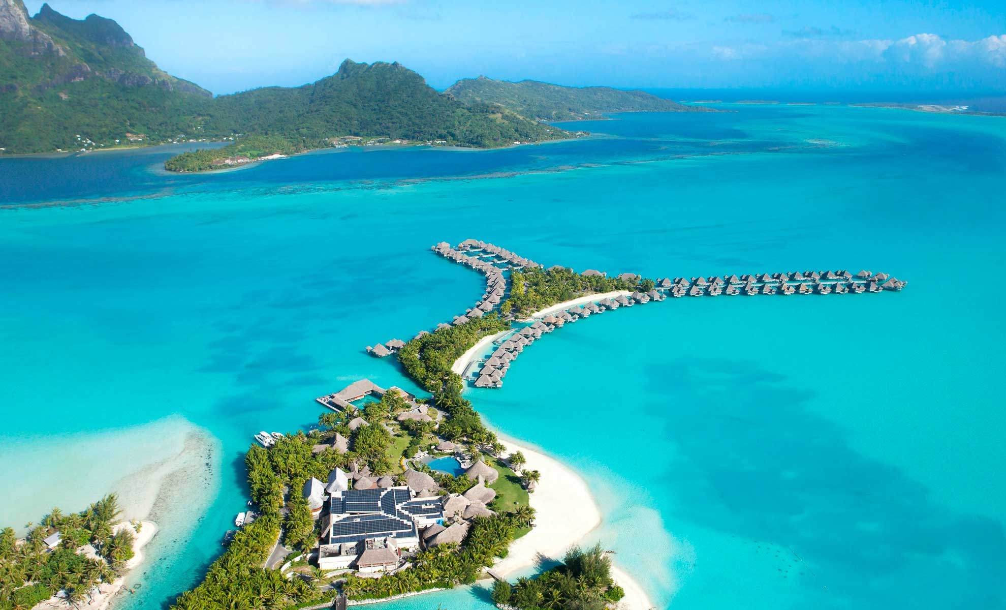St. Regis Bora Bora, Luxury retreat, Motu Omex27 BP, Tropical paradise, 1980x1200 HD Desktop