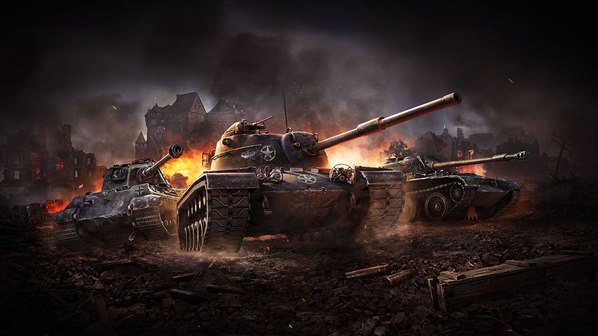 World of Tanks Blitz, Game wallpaper, Desktop mobile tablet, World of Tanks, 1920x1080 Full HD Desktop