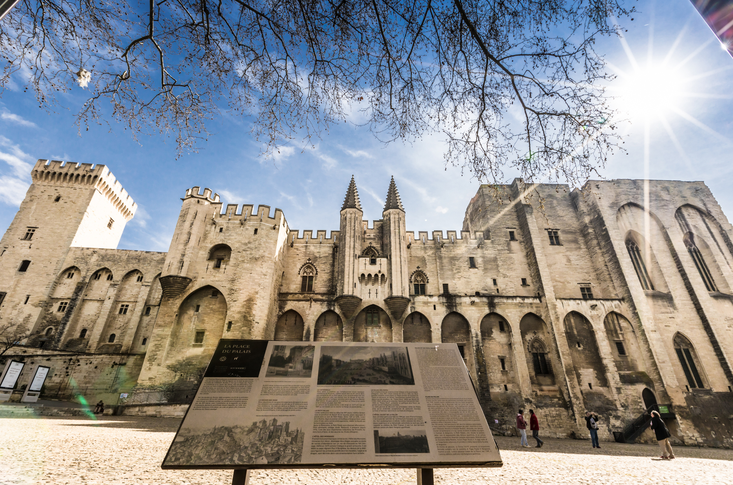 Palace of the Popes, Avignon tourism, Avignon sightseeing, Avignon attractions, 2500x1660 HD Desktop