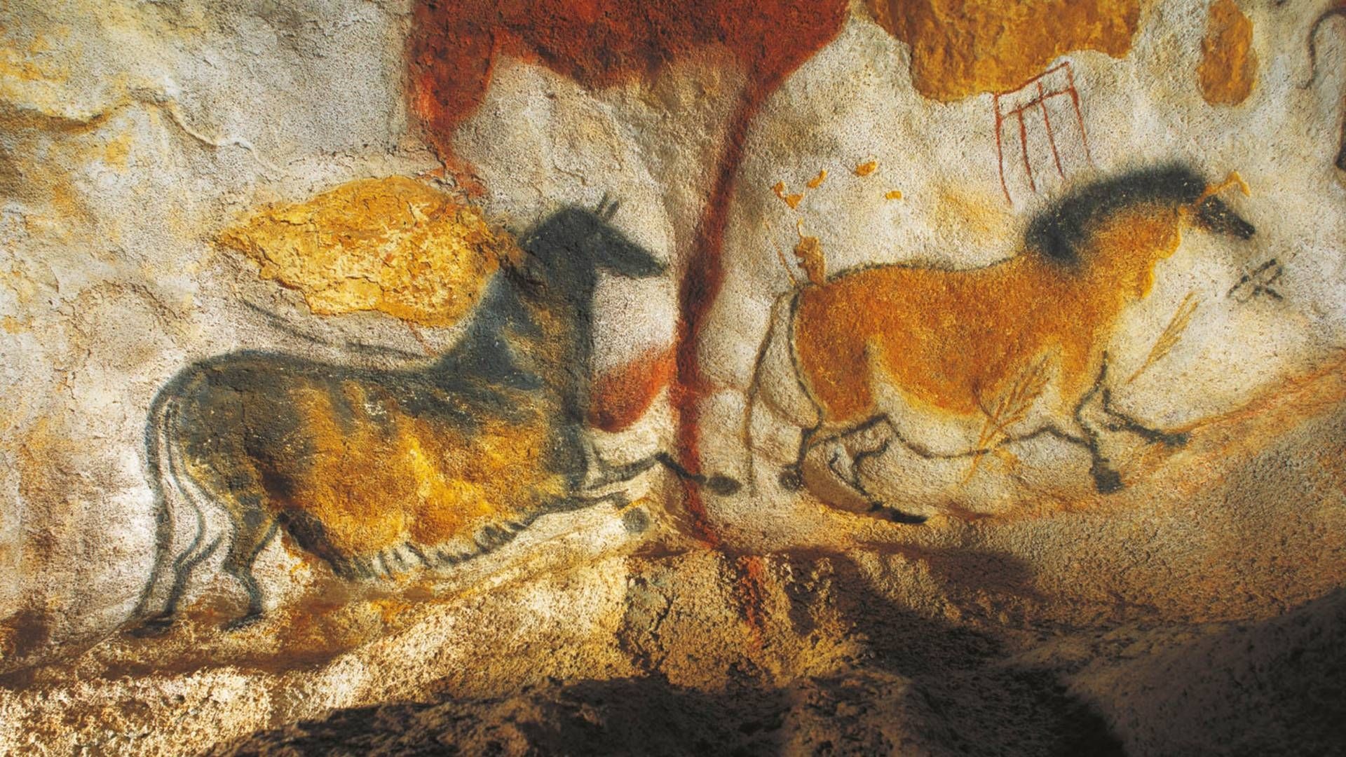 Lascaux, France, Paintings, Lascaux cave, Prehistoric, 1920x1080 Full HD Desktop