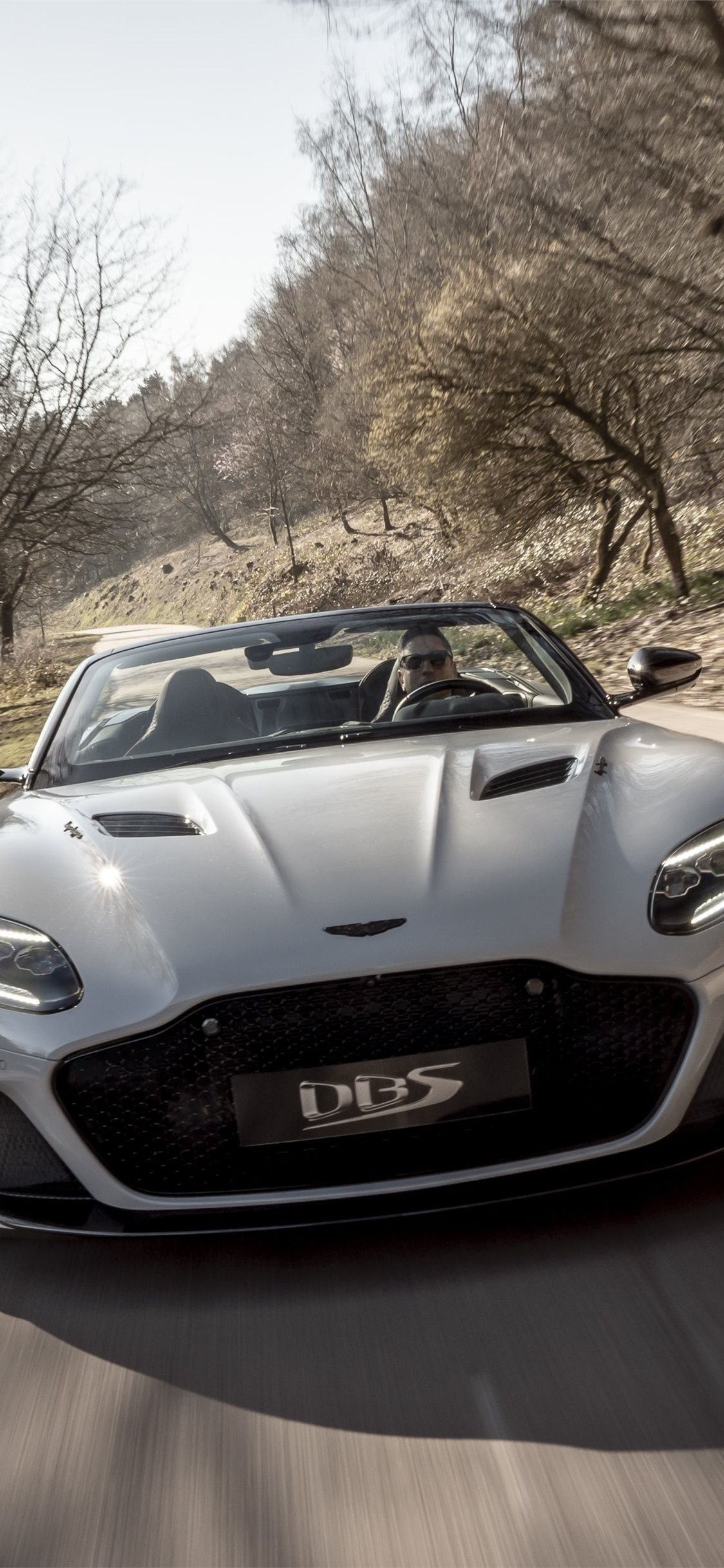 Aston Martin DBS, Elegant wallpapers, Superleggera volante, iPhone, 1130x2440 HD Handy