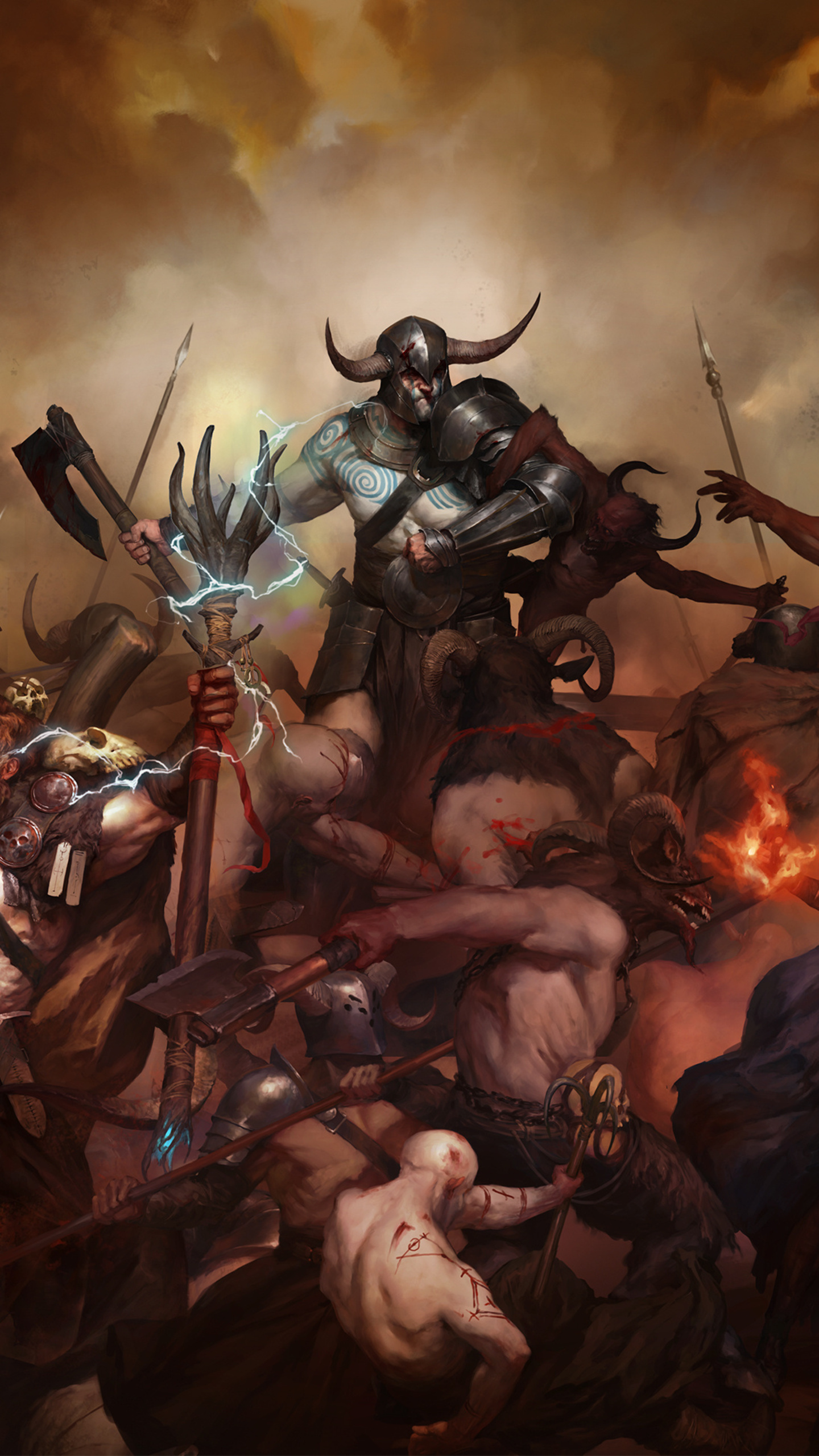 Diablo IV, Gaming, HD wallpapers, Stunning visuals, 1440x2560 HD Phone