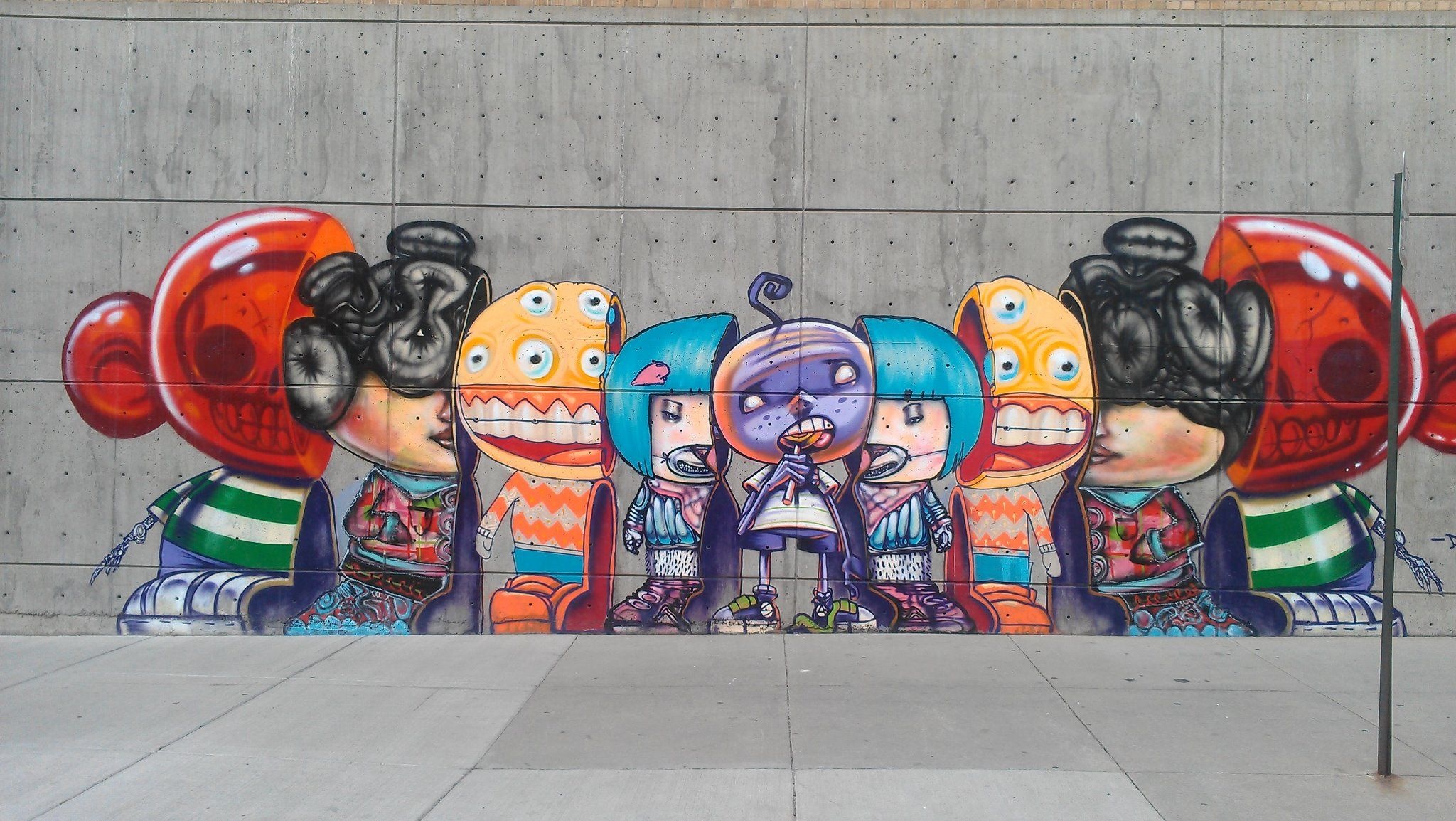 David Choe, Street Art Wallpaper, 2050x1160 HD Desktop