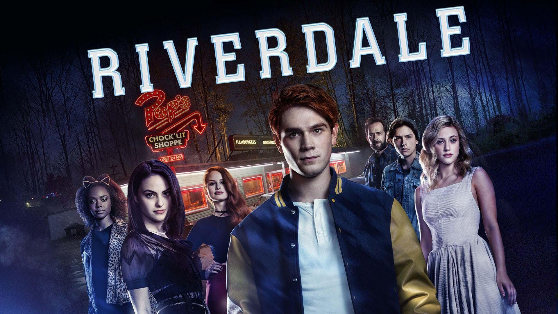 Riverdale (TV Series): Pop's, KJ Apa as Archie Andrews, A former high school football player who has a passion for music. 1920x1080 Full HD Background.