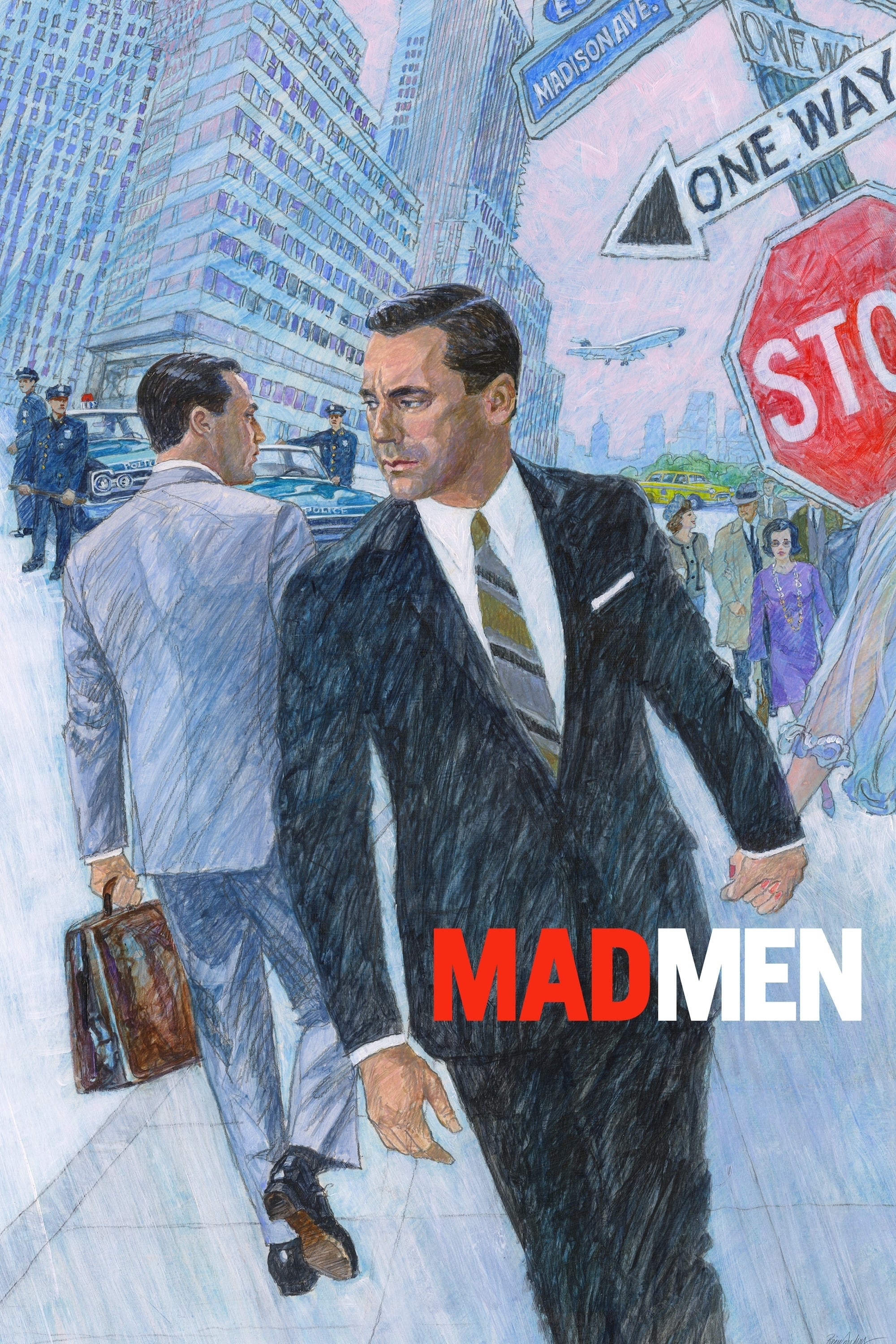 Mad Men (TV Series): White-collar worker, Painting, Art. 2000x3000 HD Wallpaper.