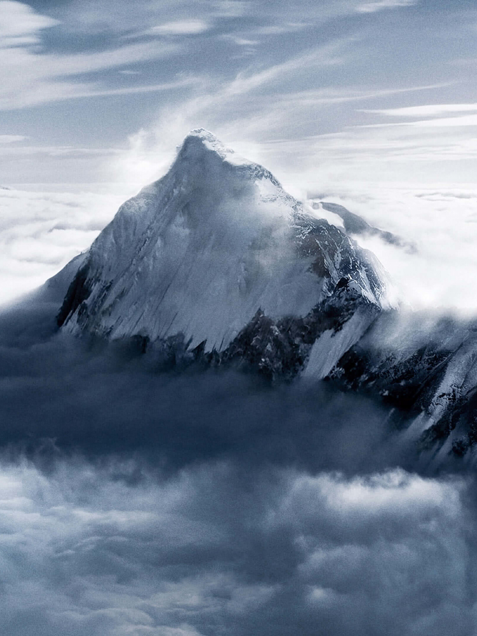 Everest, mountain wallpapers, mount everest, mount fuji, 1540x2050 HD Phone