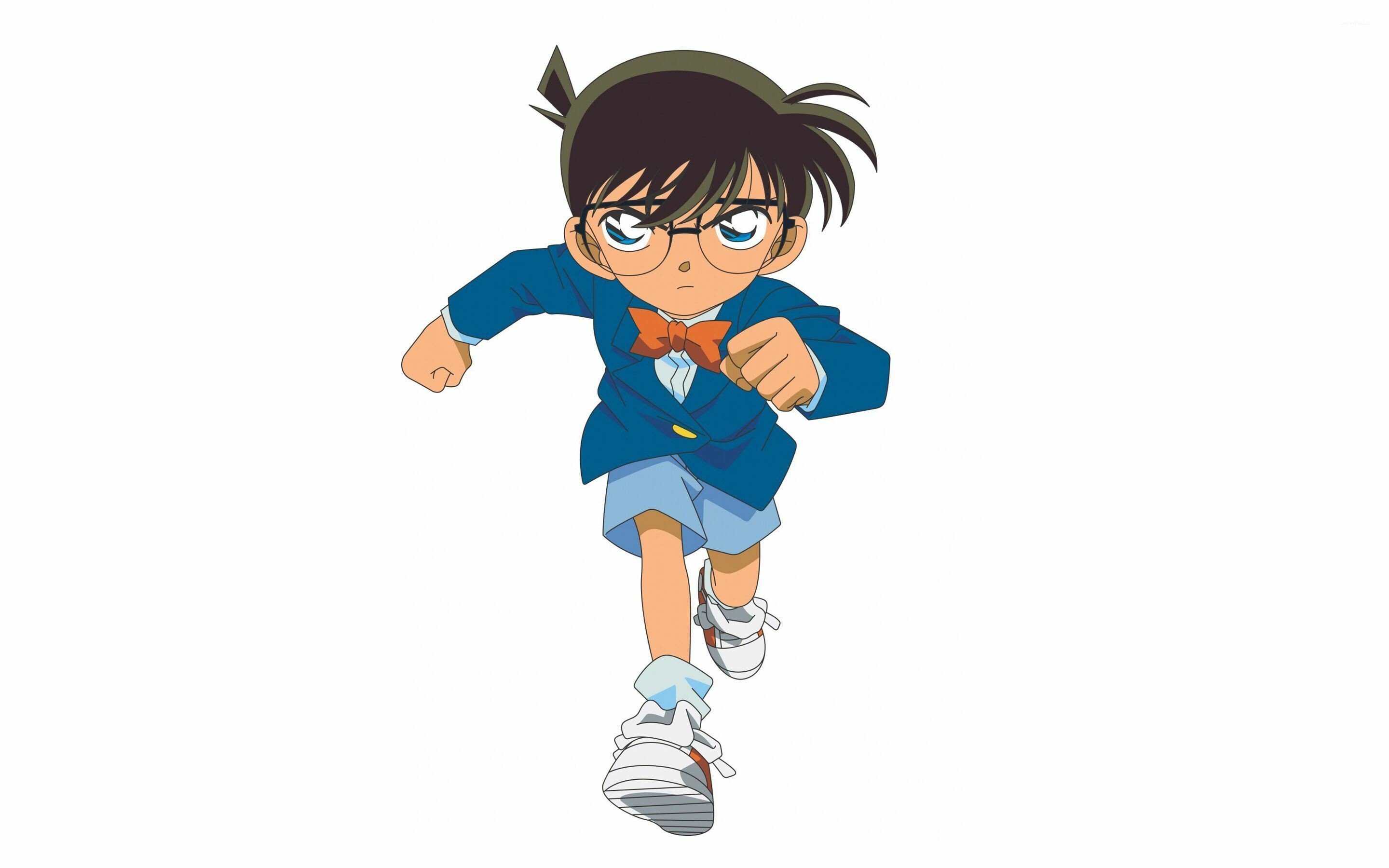 Detective Conan: Anime, Edogawa, is after the Black Organization to regain his original body. 2880x1800 HD Background.