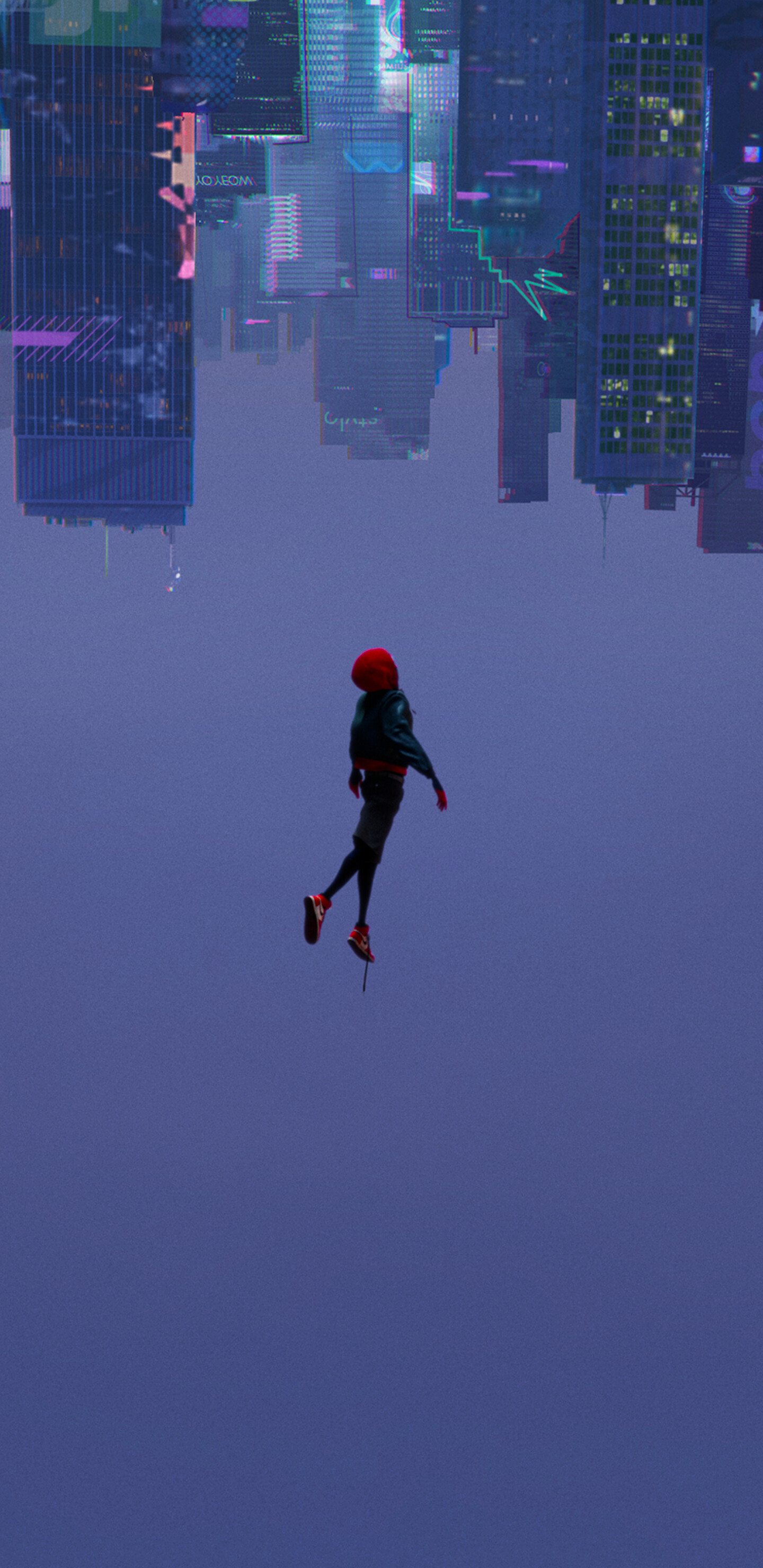 Spider-Man: Into the Spider-Verse: The first non-Disney/Pixar film to win The Academy Award for Best Animated Feature since Rango (2011). 1440x2960 HD Wallpaper.