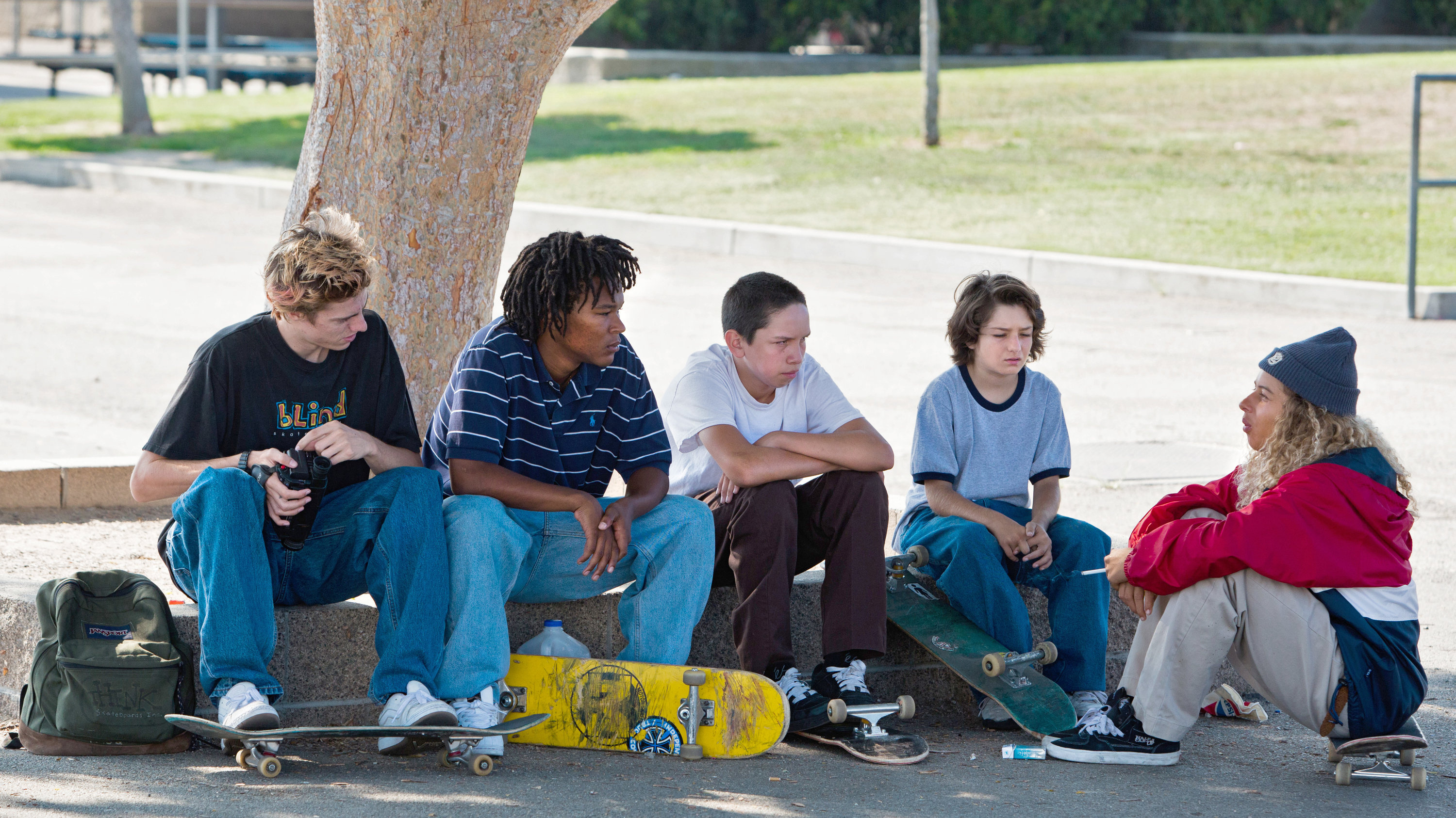 Less innocent time, Movie review, Skating in mid90s, New York Times, 3000x1690 HD Desktop
