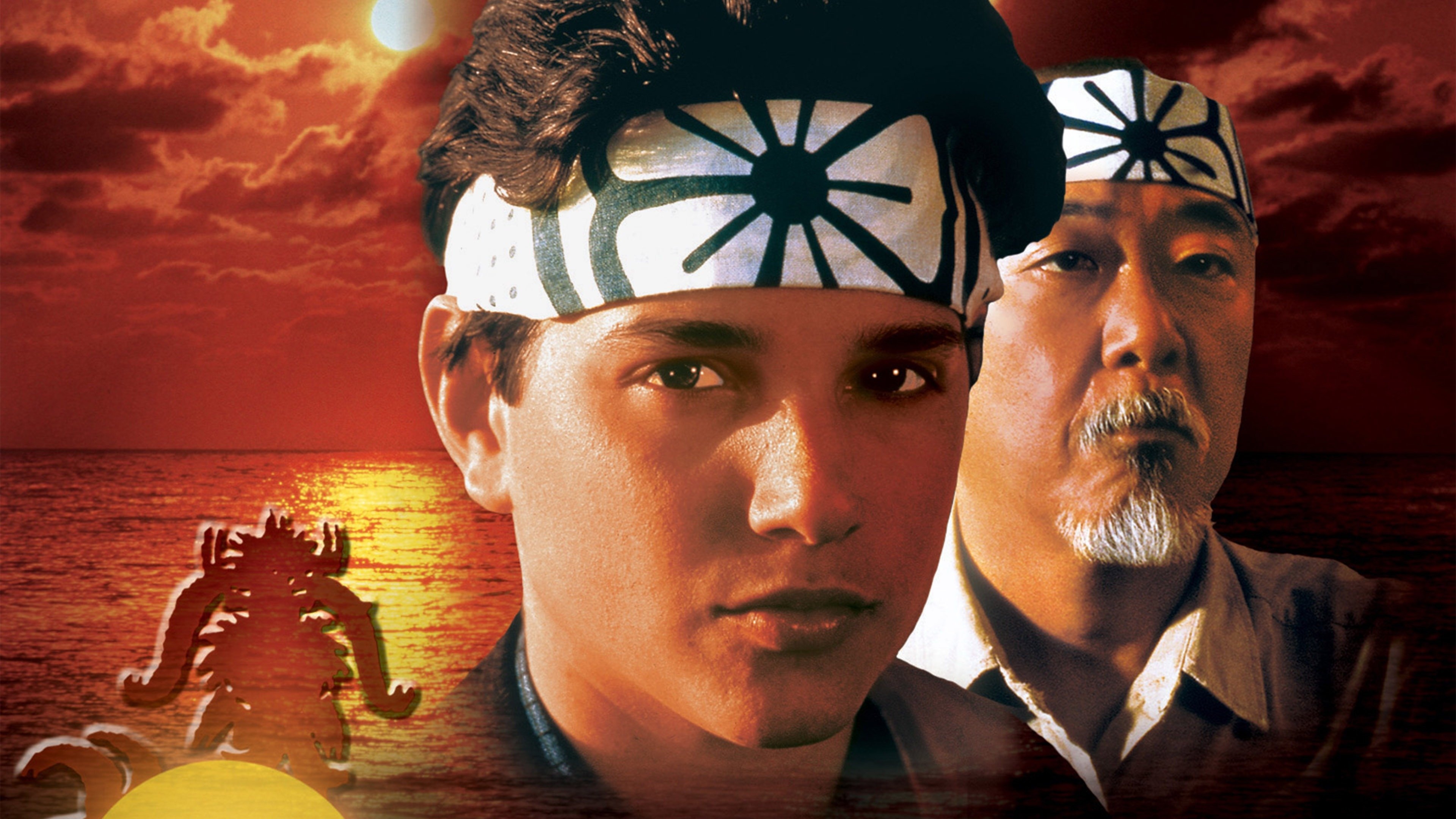 Karate Kid 1984, Martial arts coming-of-age, Avildsen's classic, Inspirational tale, 3840x2160 4K Desktop