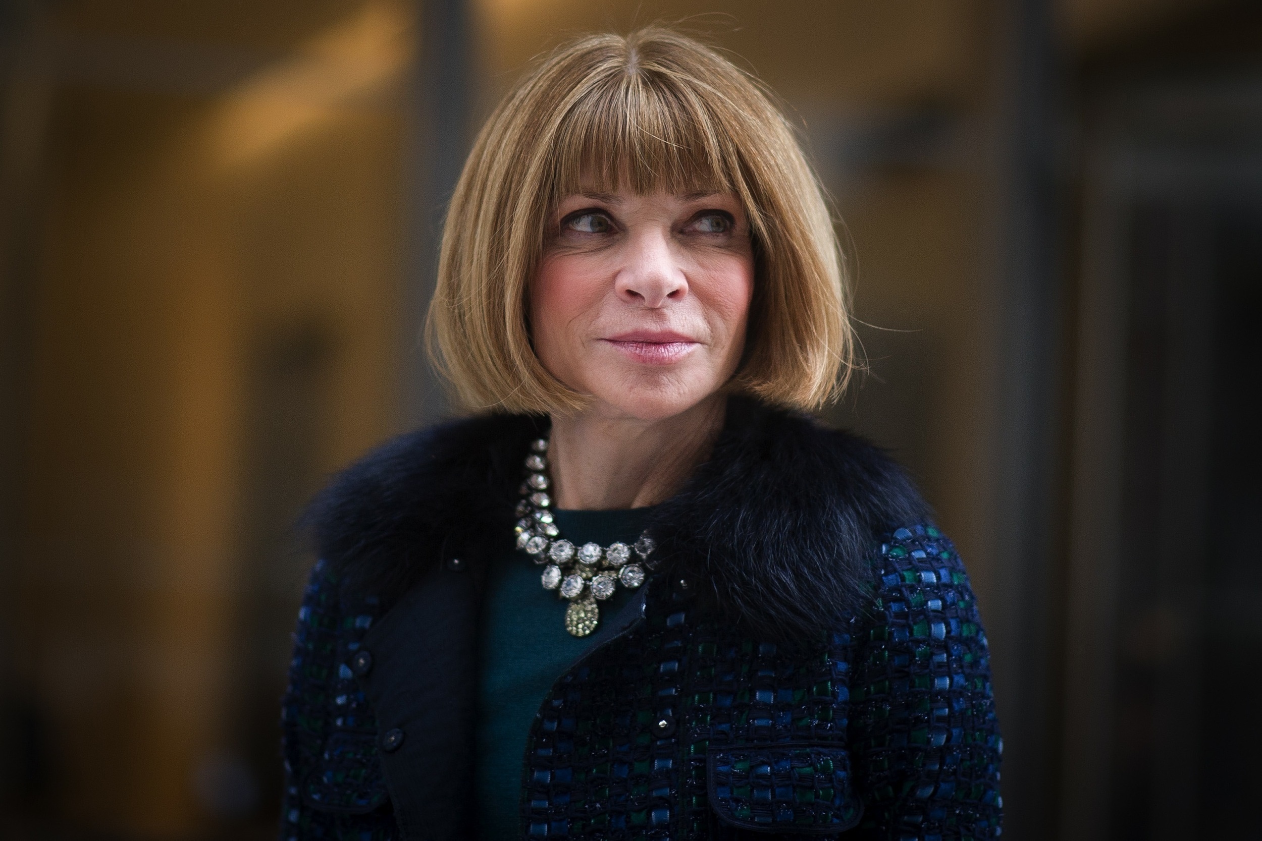 Anna Wintour: Took on the position of artistic director of Conde Nast, In 2013. 2500x1670 HD Background.