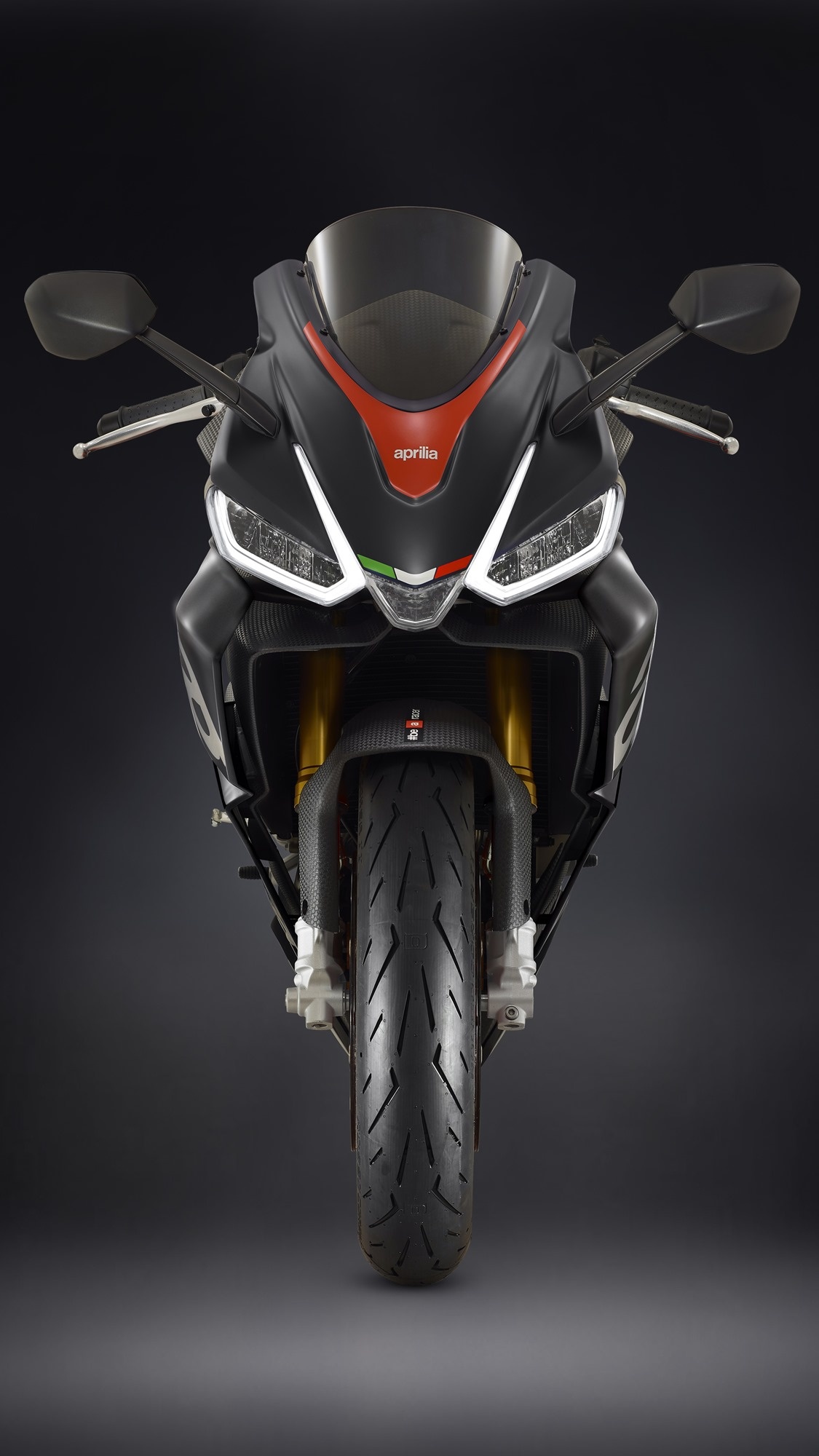 Aprilia RS 660, Production version, Headlight front view, Motorcycle design, 1130x2000 HD Phone