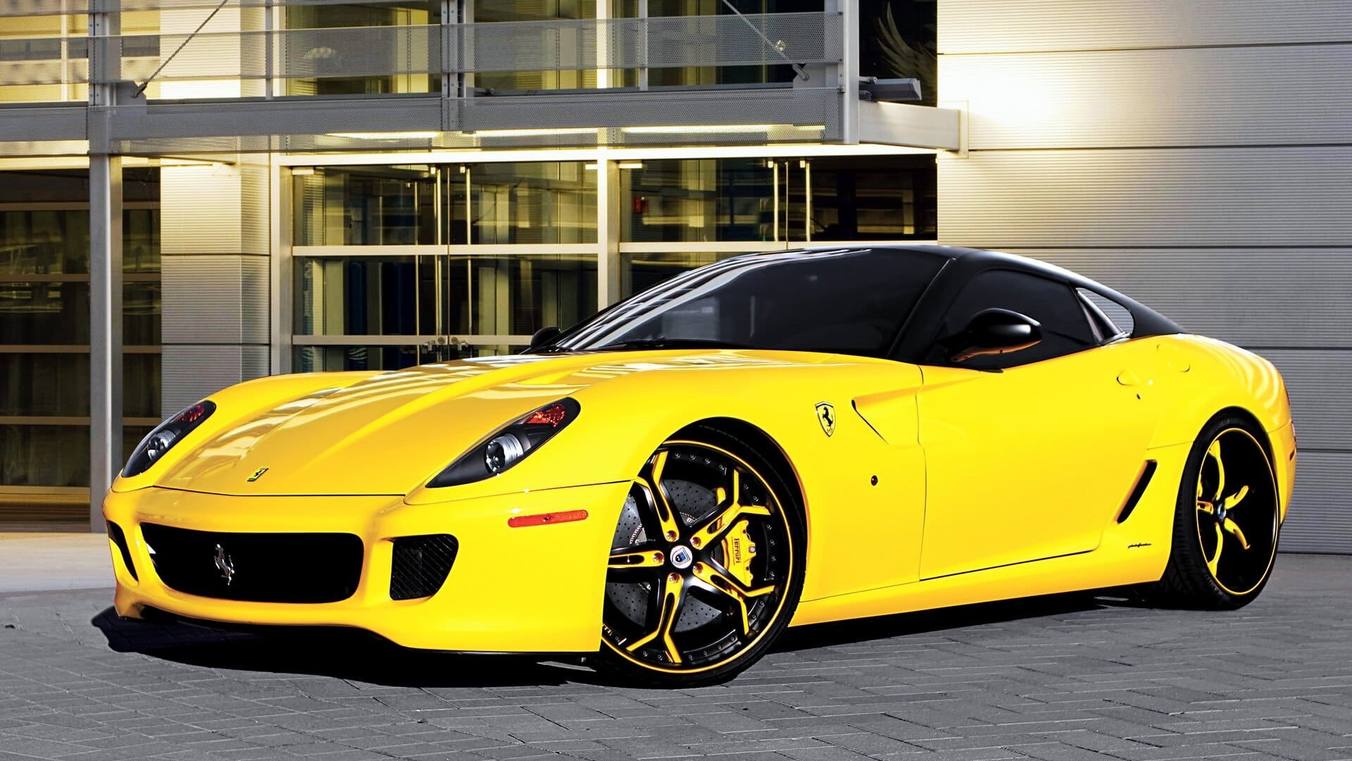 Ferrari: 599 GTB Fiorano, Styled by Pininfarina under the direction of Jason Castriota. 1920x1080 Full HD Wallpaper.