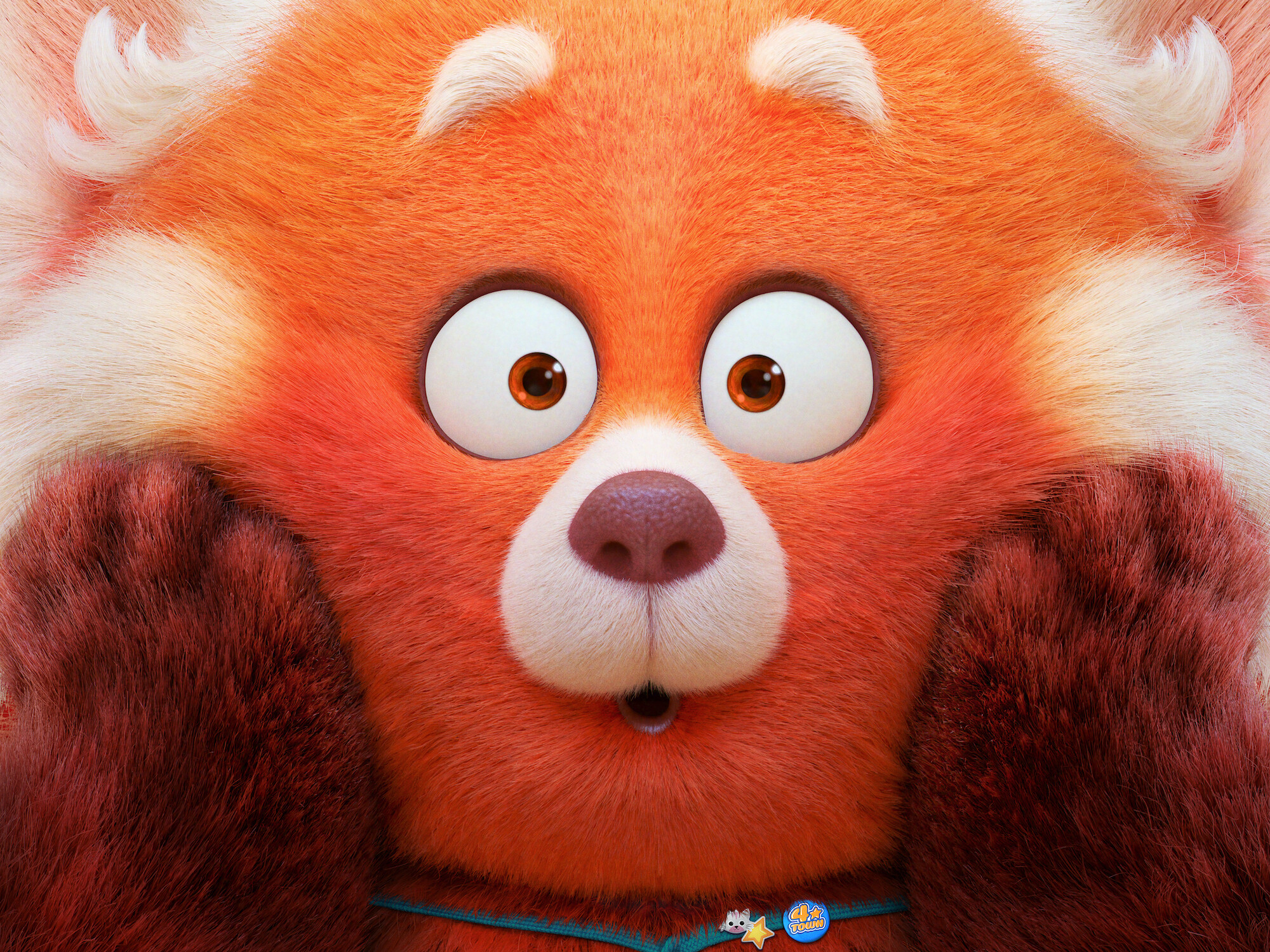 Turning Red: Red Panda Mei represents Mei at her most vulnerable, and messy, true self. 2000x1500 HD Wallpaper.