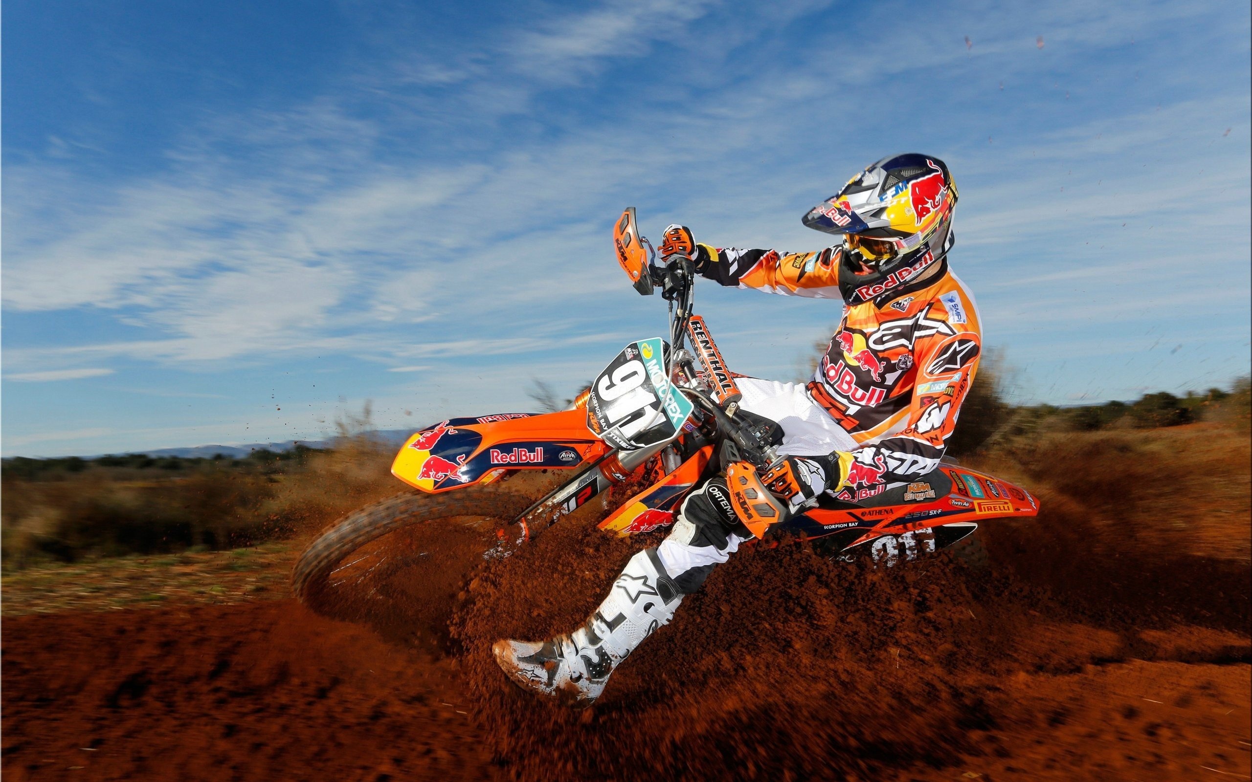 Motocross: Extreme Driving, Freestyle Motocross, Auto Sports. 2560x1600 HD Wallpaper.