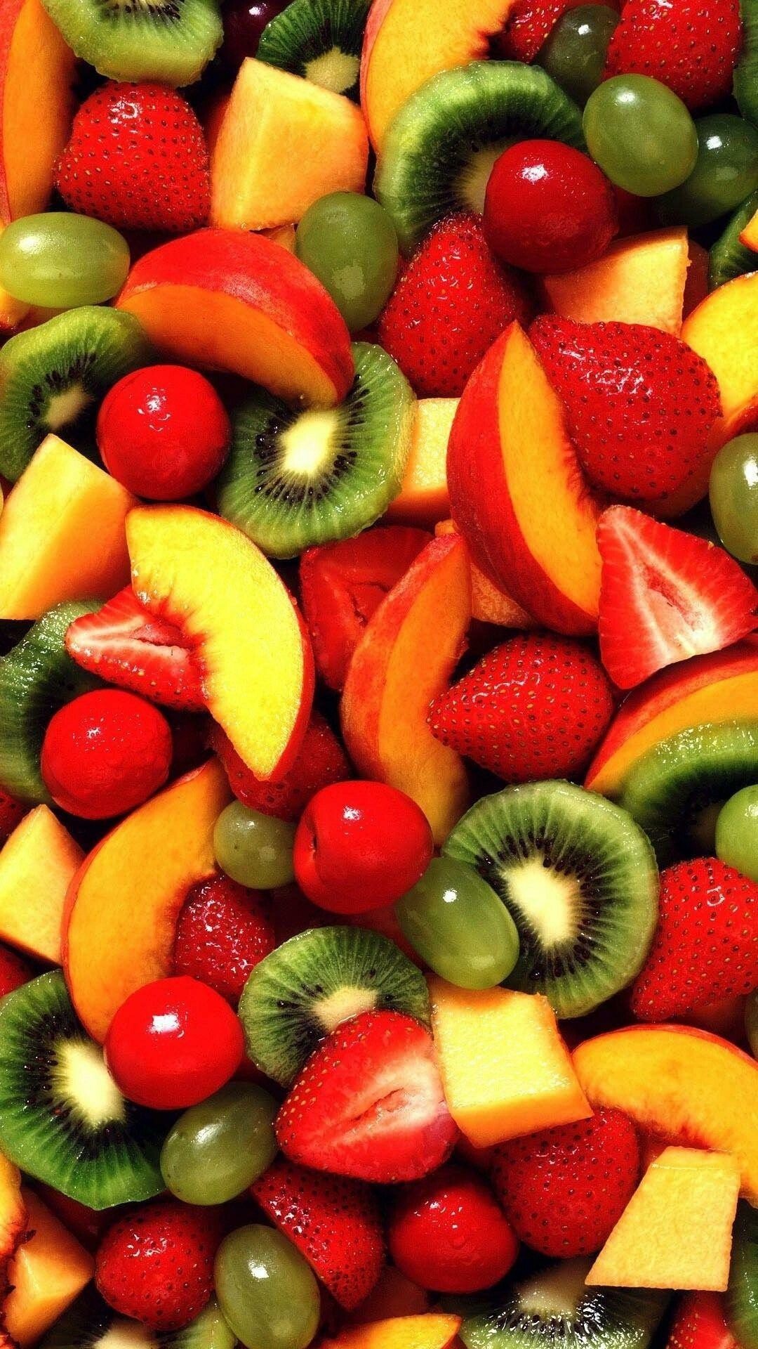 Fruit: Natural foods, Contain seeds and come from the flower of a plant. 1080x1920 Full HD Wallpaper.