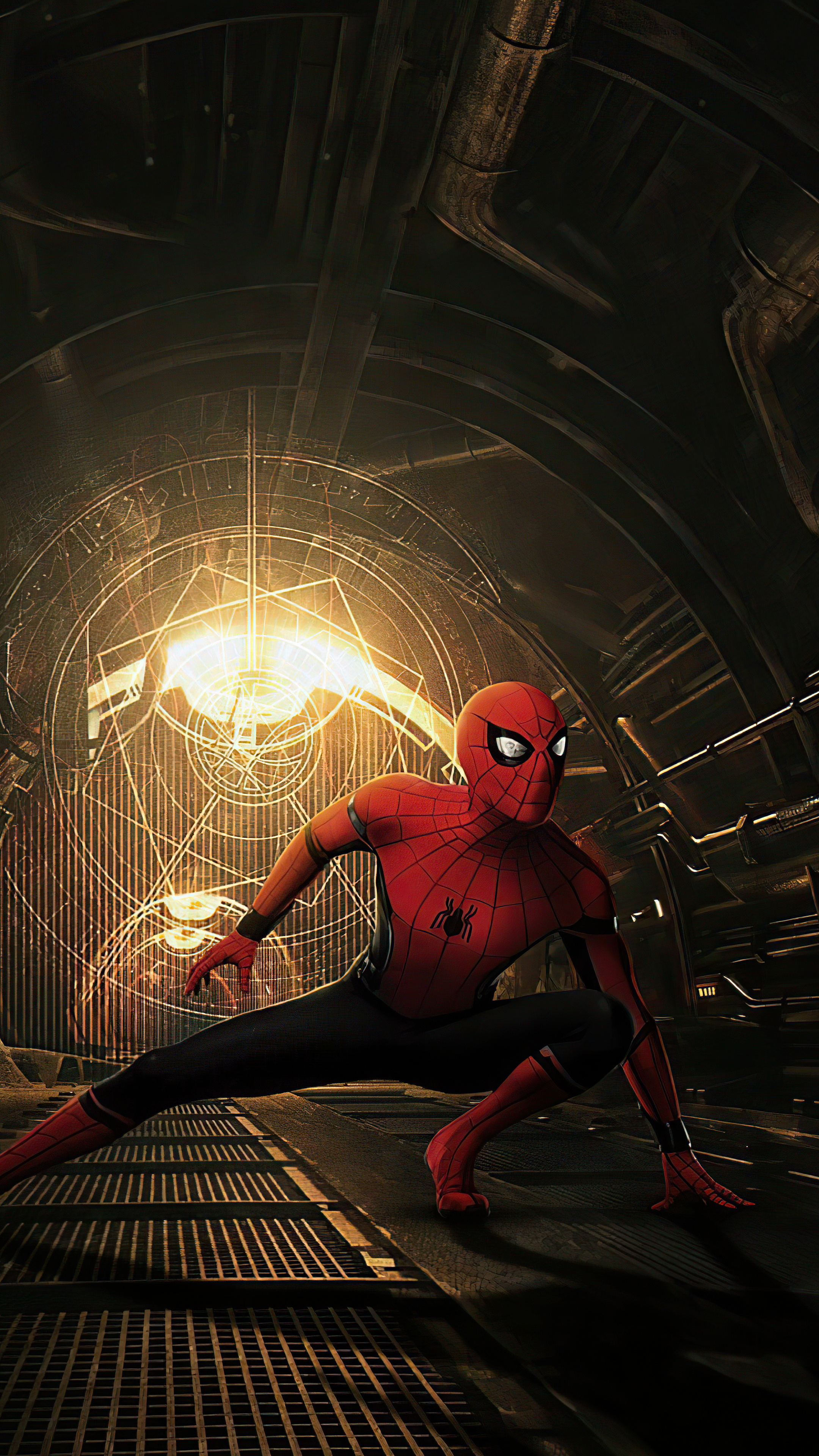 Spiderman MCU, Sony Xperia, HD 4K wallpapers, Images, 2160x3840 4K Phone
