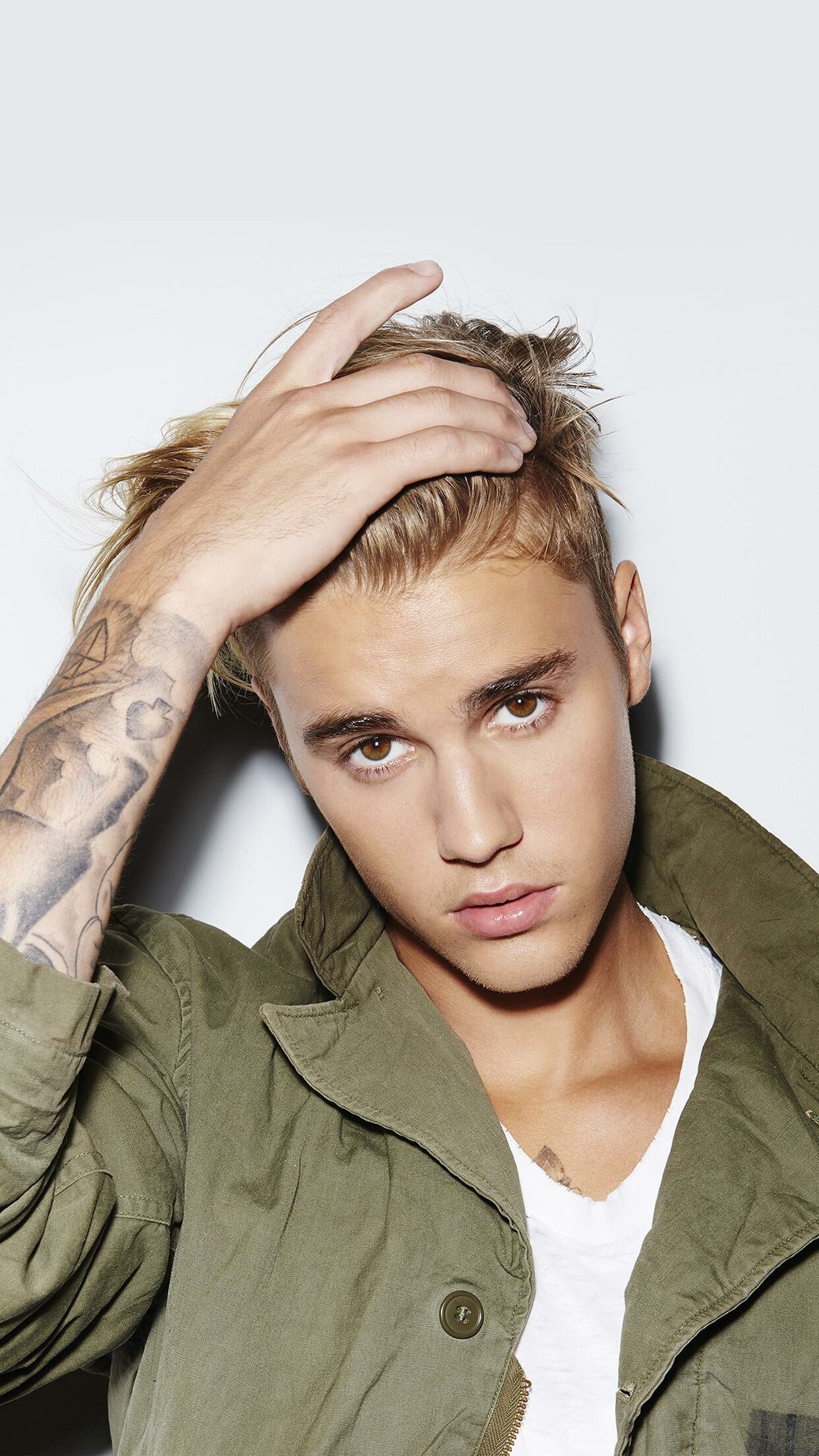 Justin Bieber: Justin's first hit single, One Time, Music artist. 1250x2210 HD Wallpaper.