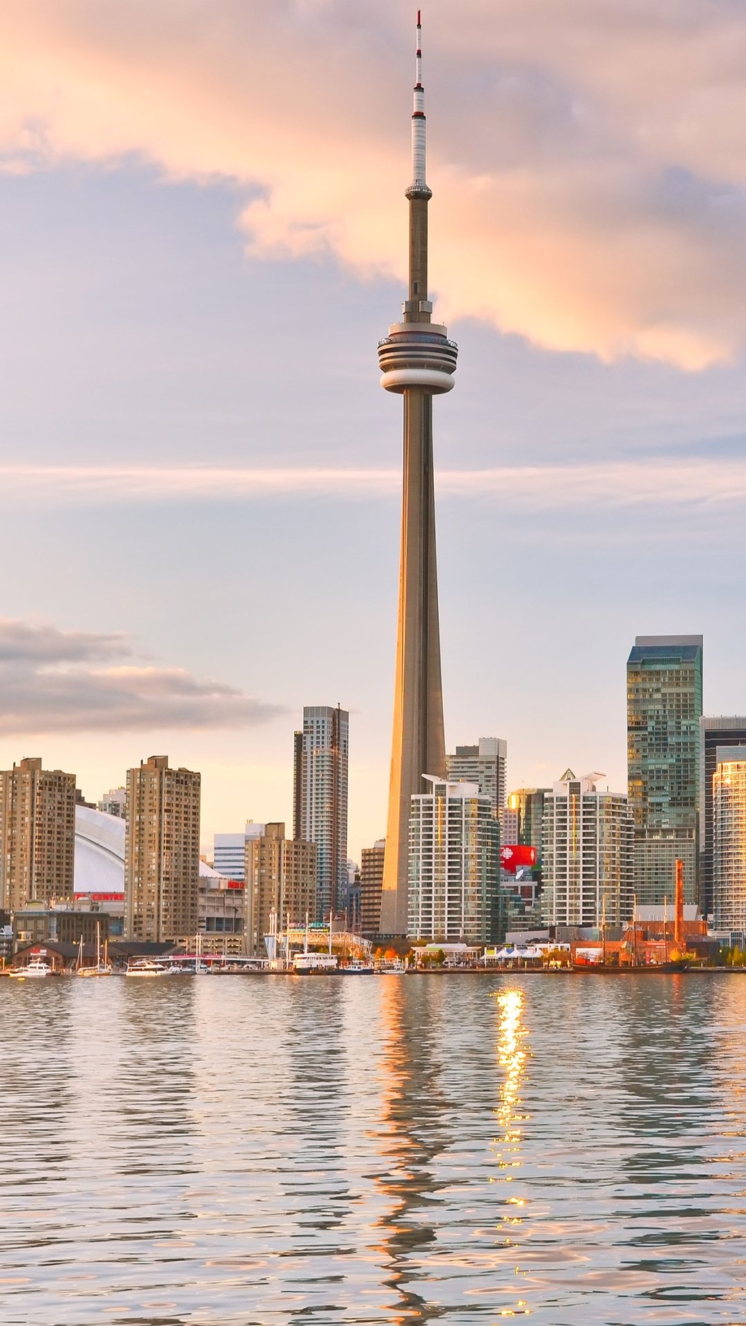 Toronto Skyline, Travels, Man made, Architecture, 1080x1920 Full HD Handy