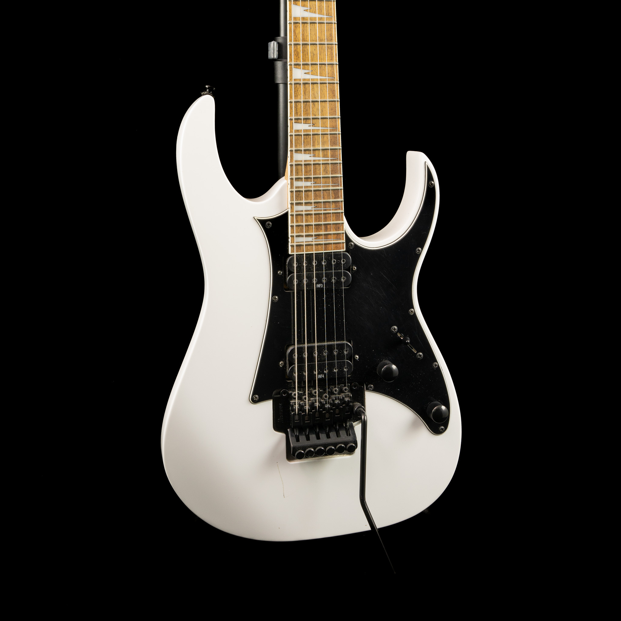 Ibanez RG6001, White-colored guitar, Pre-owned instrument, Lidgett Music offering, 2050x2050 HD Phone