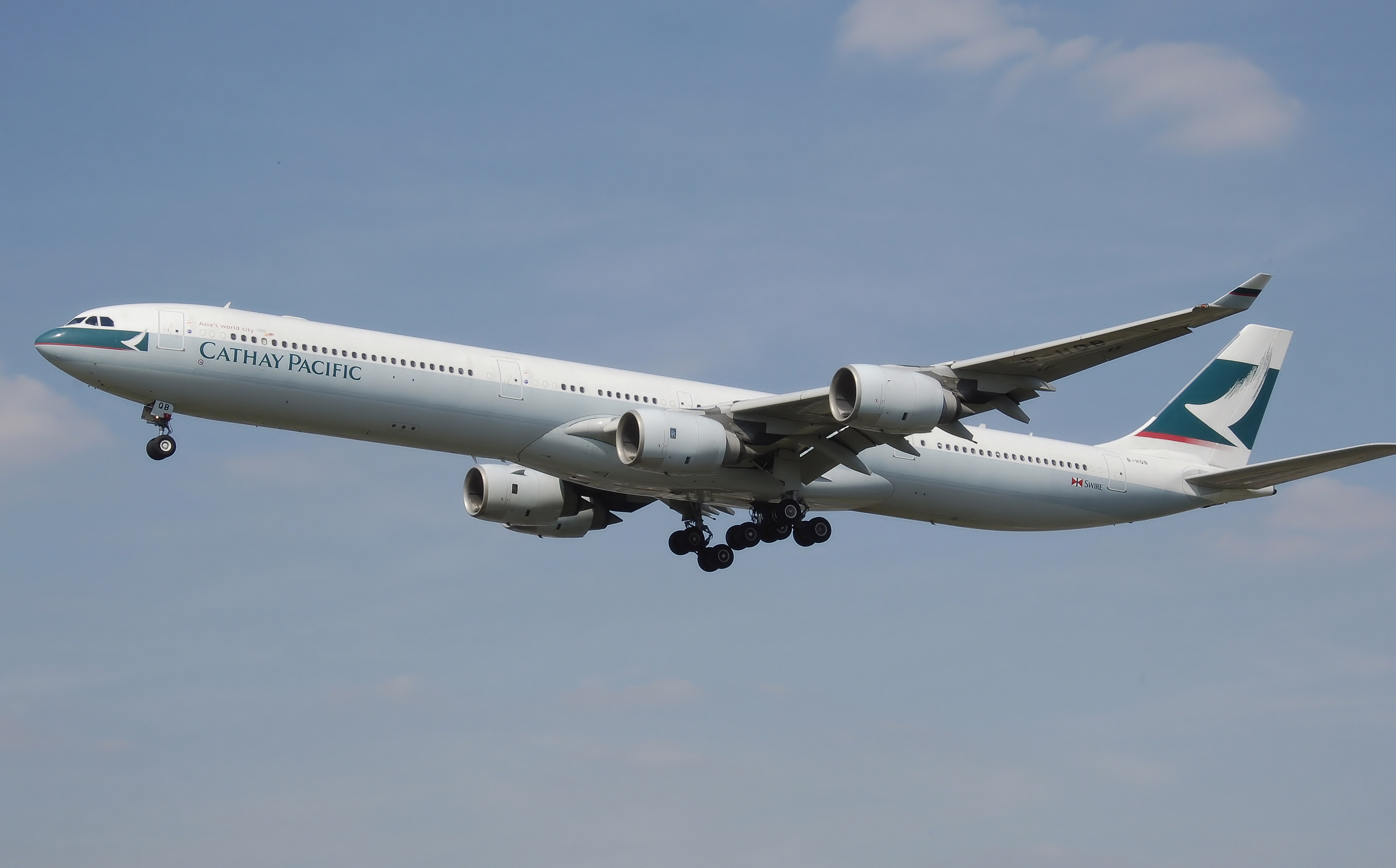 Airbus A340, Travels, Filecathaypacifica, 2780x1730 HD Desktop
