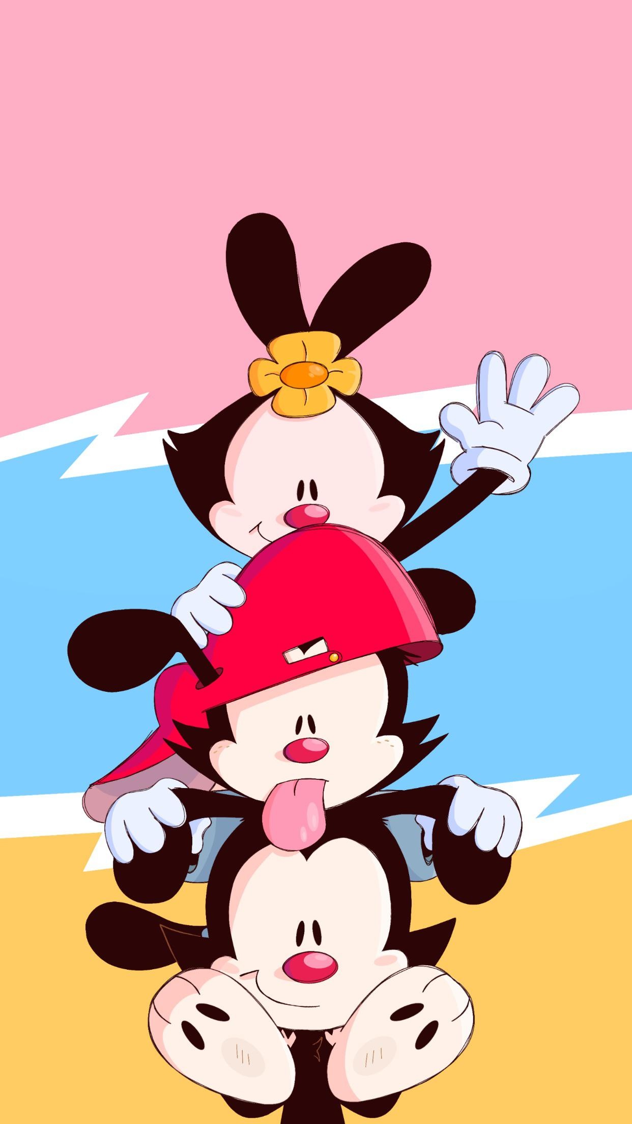 iPhone wallpapers for Animaniacs, Creative fan designs, 1250x2210 HD Handy