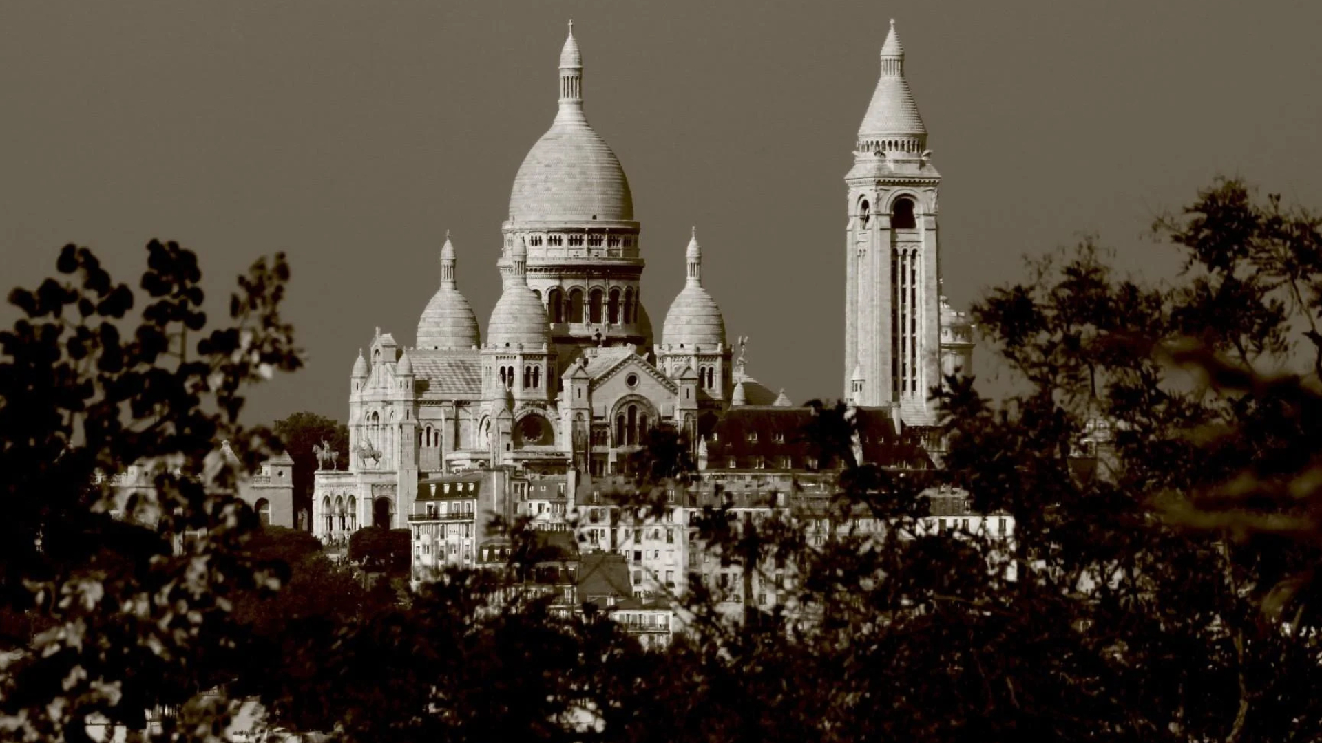 Sacre-Coeur Basilica, Montmartre, Lace and Grace, Safe cities, 1920x1080 Full HD Desktop