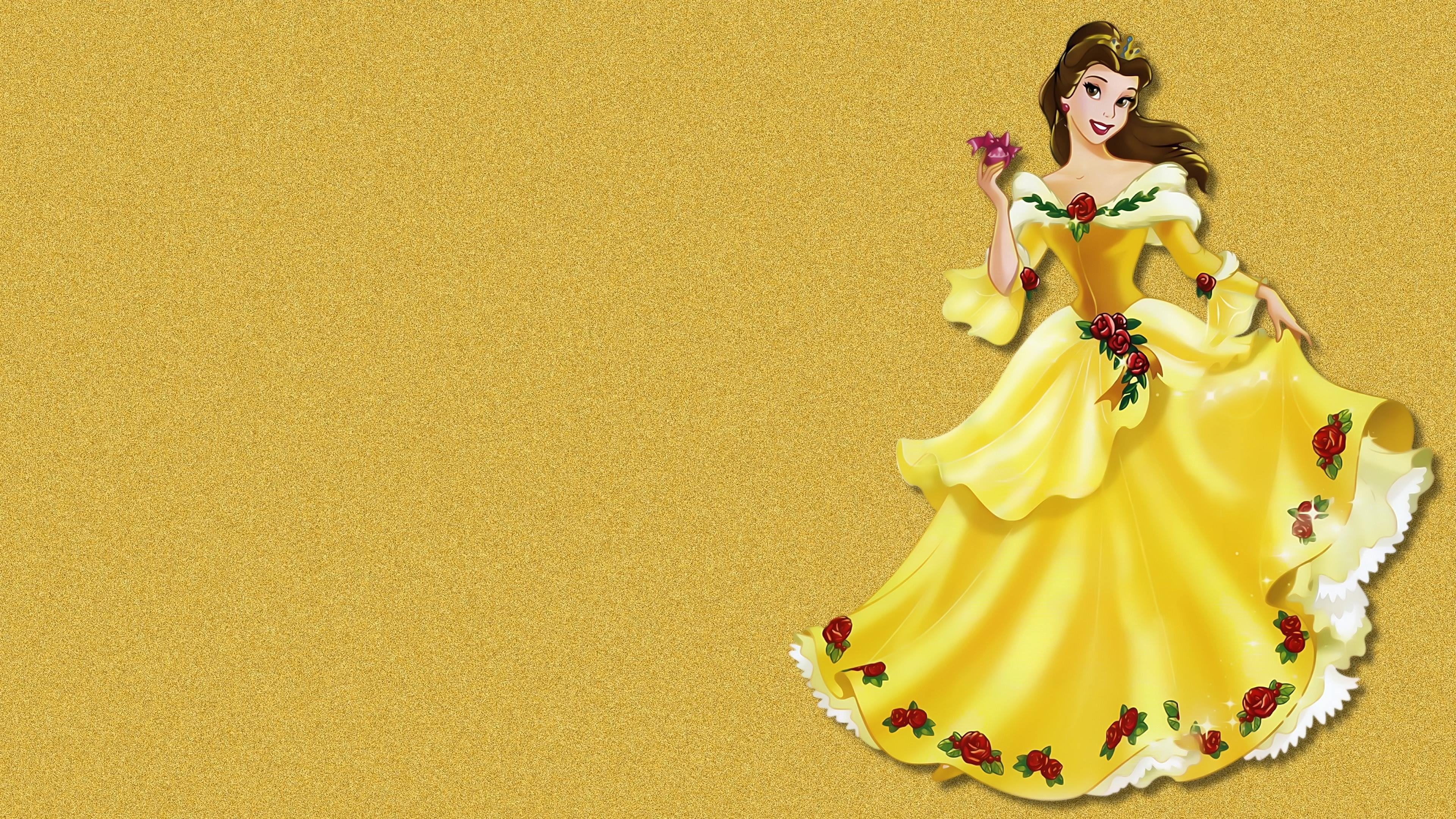 Belle, Kostenlose, Disney, Wallpaper, 3840x2160 4K Desktop