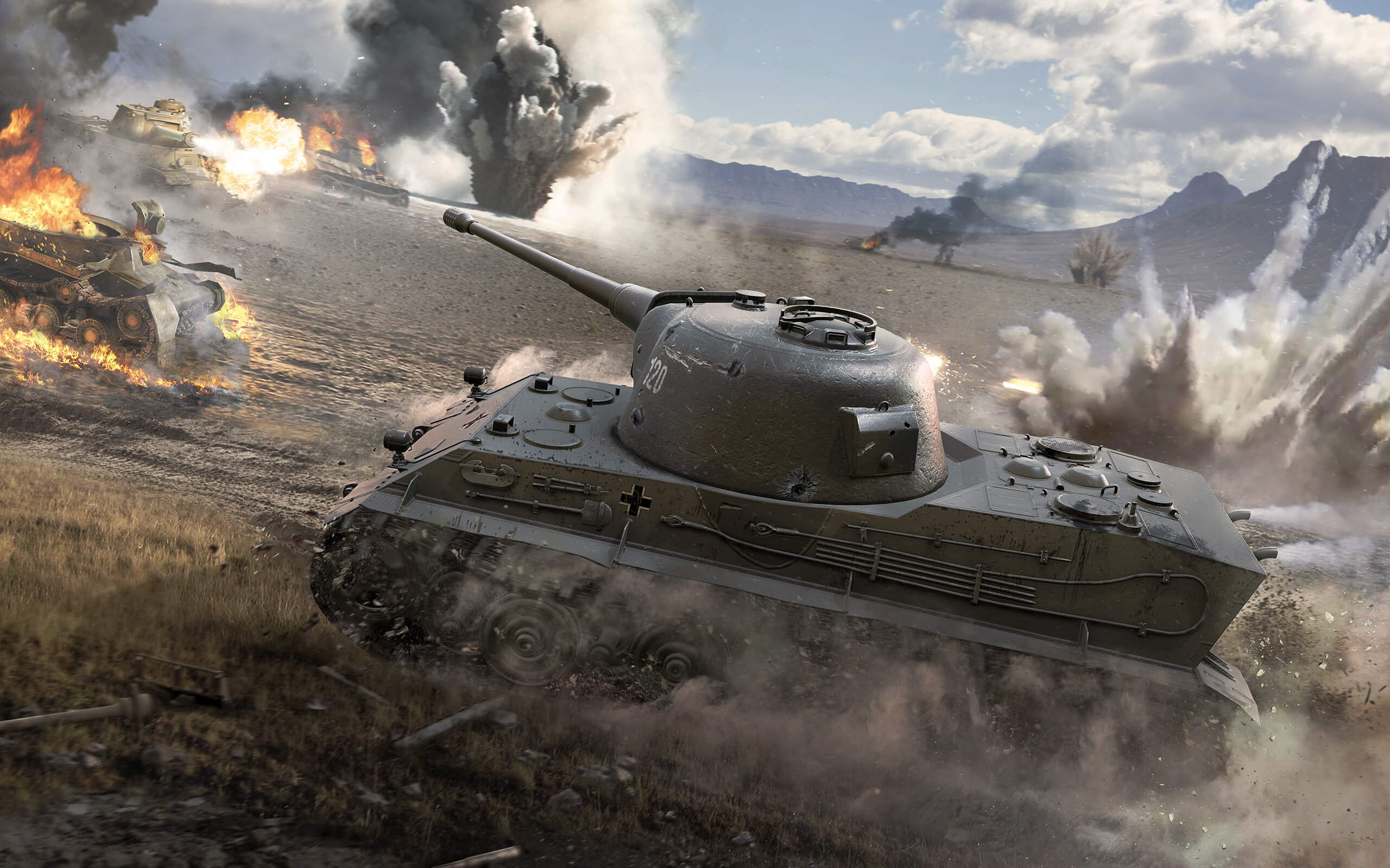 World of Tanks, Updated wallpapers, General news, 2560x1600 HD Desktop