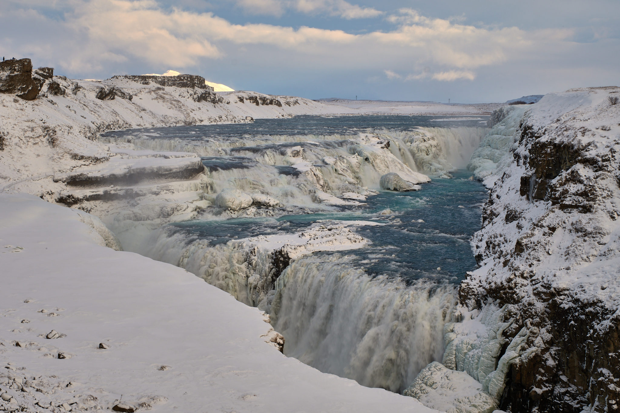 Gullfoss Waterfall, Majestic beauty, Natural wonder, Iceland travel, 2050x1370 HD Desktop