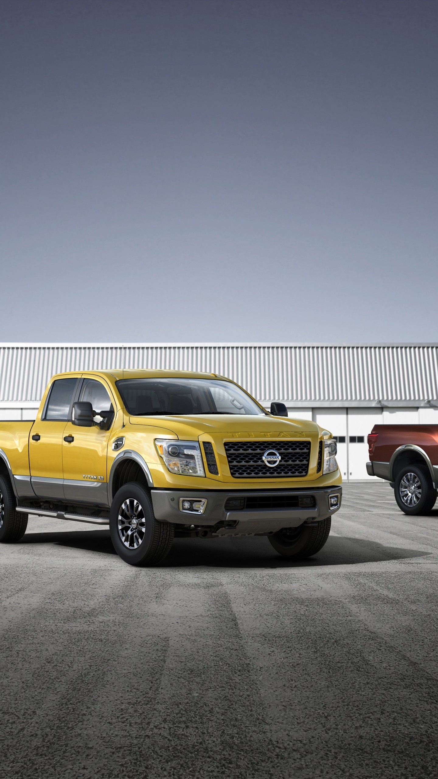 Nissan Titan, Sporty concept, Cutting-edge design, Unmatched power, 1440x2560 HD Phone