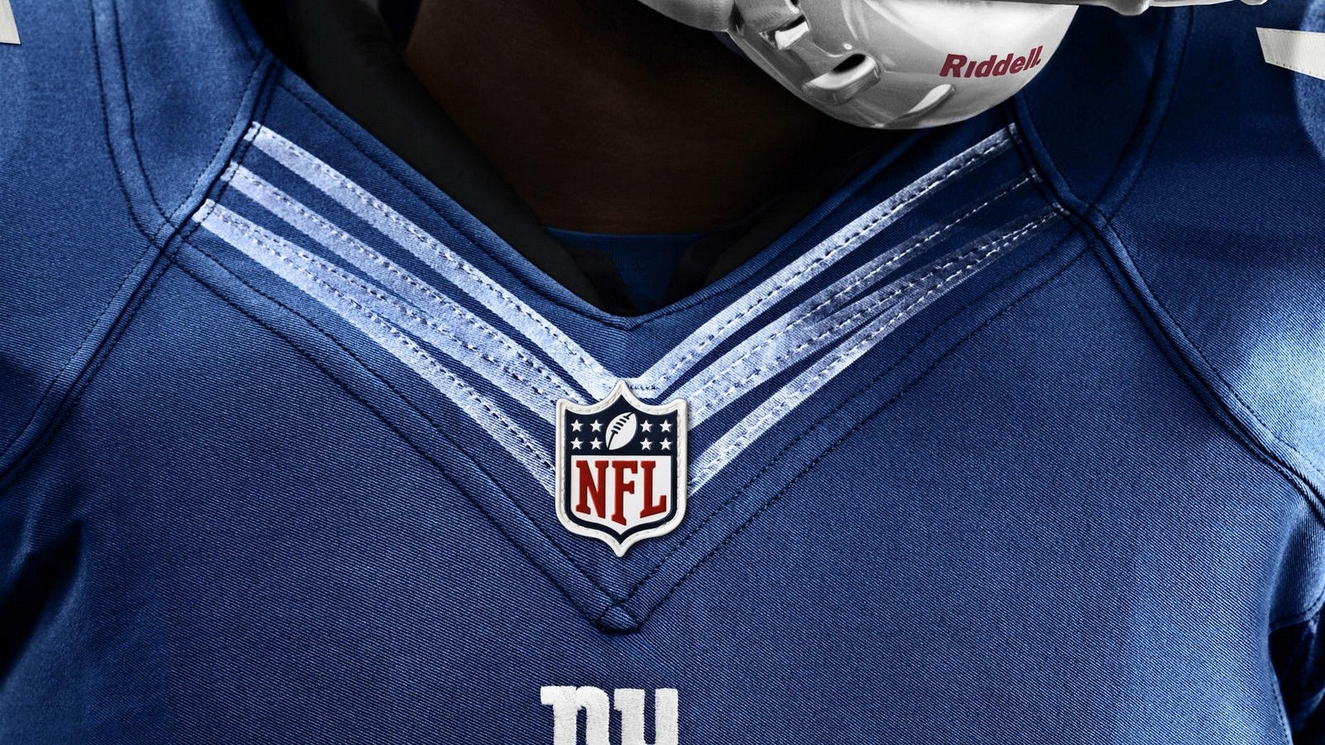 New York Giants: Rank third among all NFL franchises with 8 Titles. 1920x1080 Full HD Background.