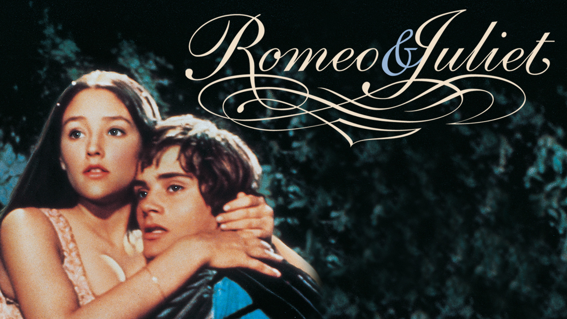 Romeo + Juliet, 1968 film, Unique font, Iconic love story, 1920x1080 Full HD Desktop
