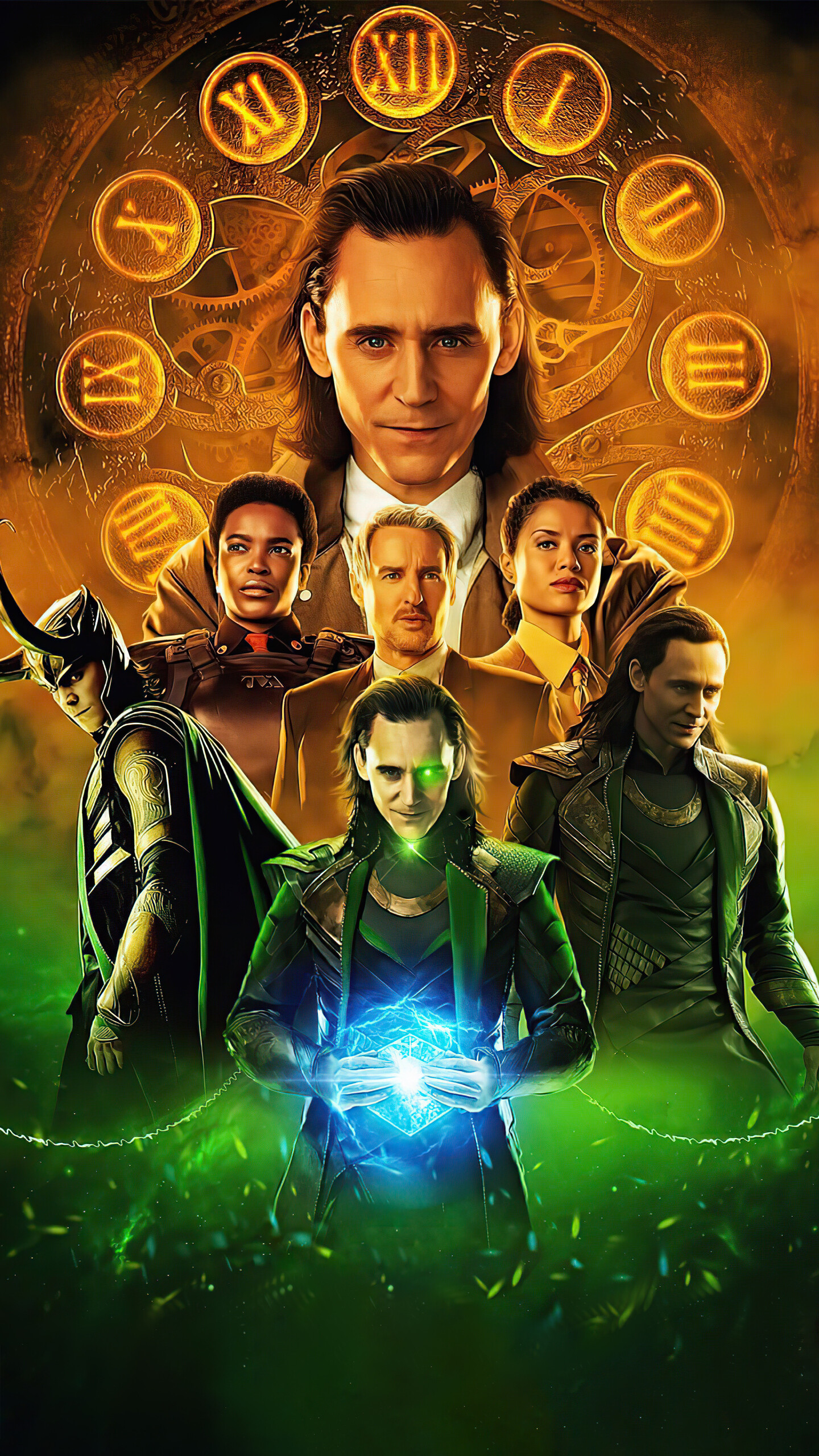 Loki (TV Series): TV show, based on Marvel Comics featuring the character of the same name, Tom Hiddleston. 1440x2560 HD Wallpaper.