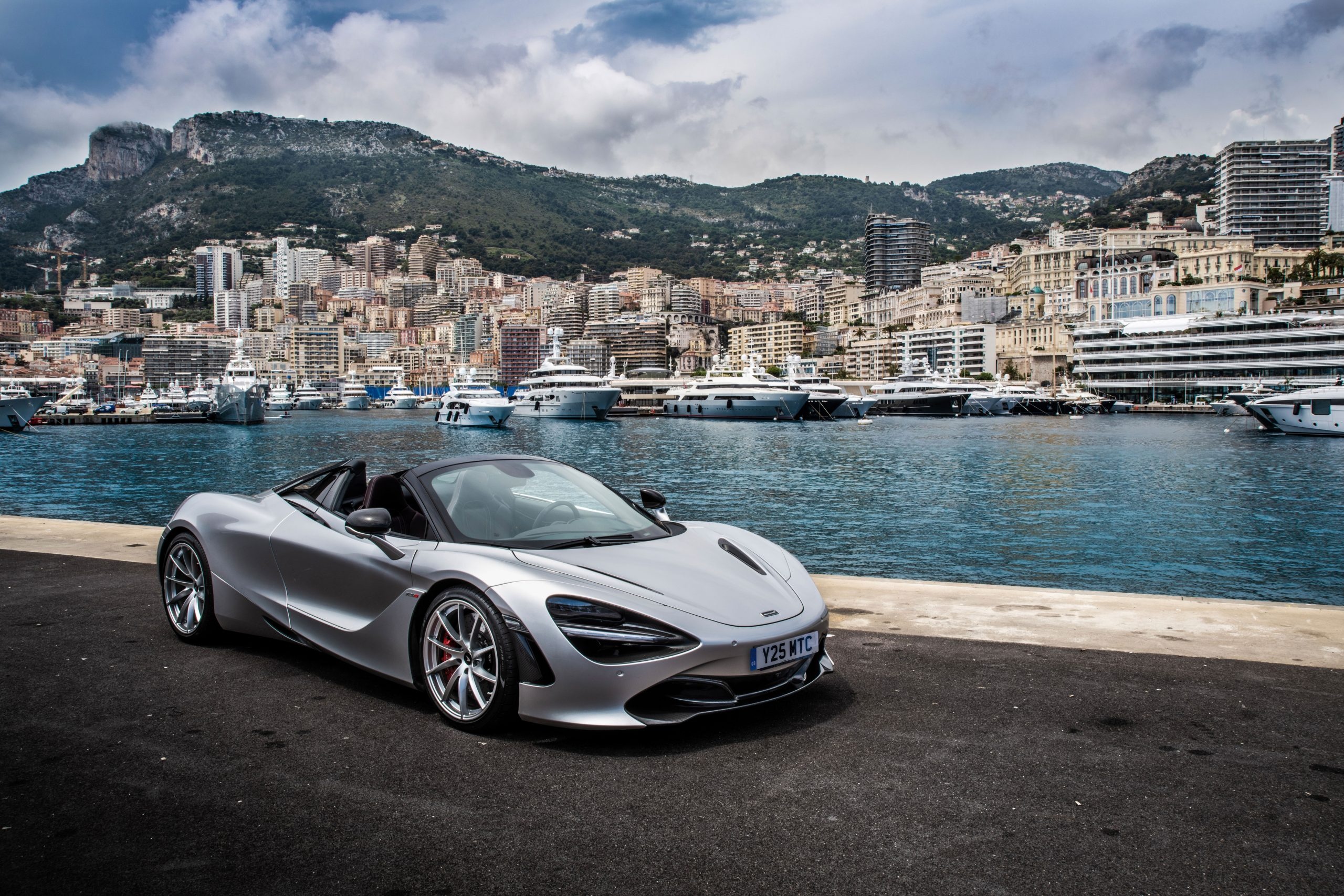 McLaren 720S, Spider in action, Open-top thrill, Unleashed power, 2560x1710 HD Desktop
