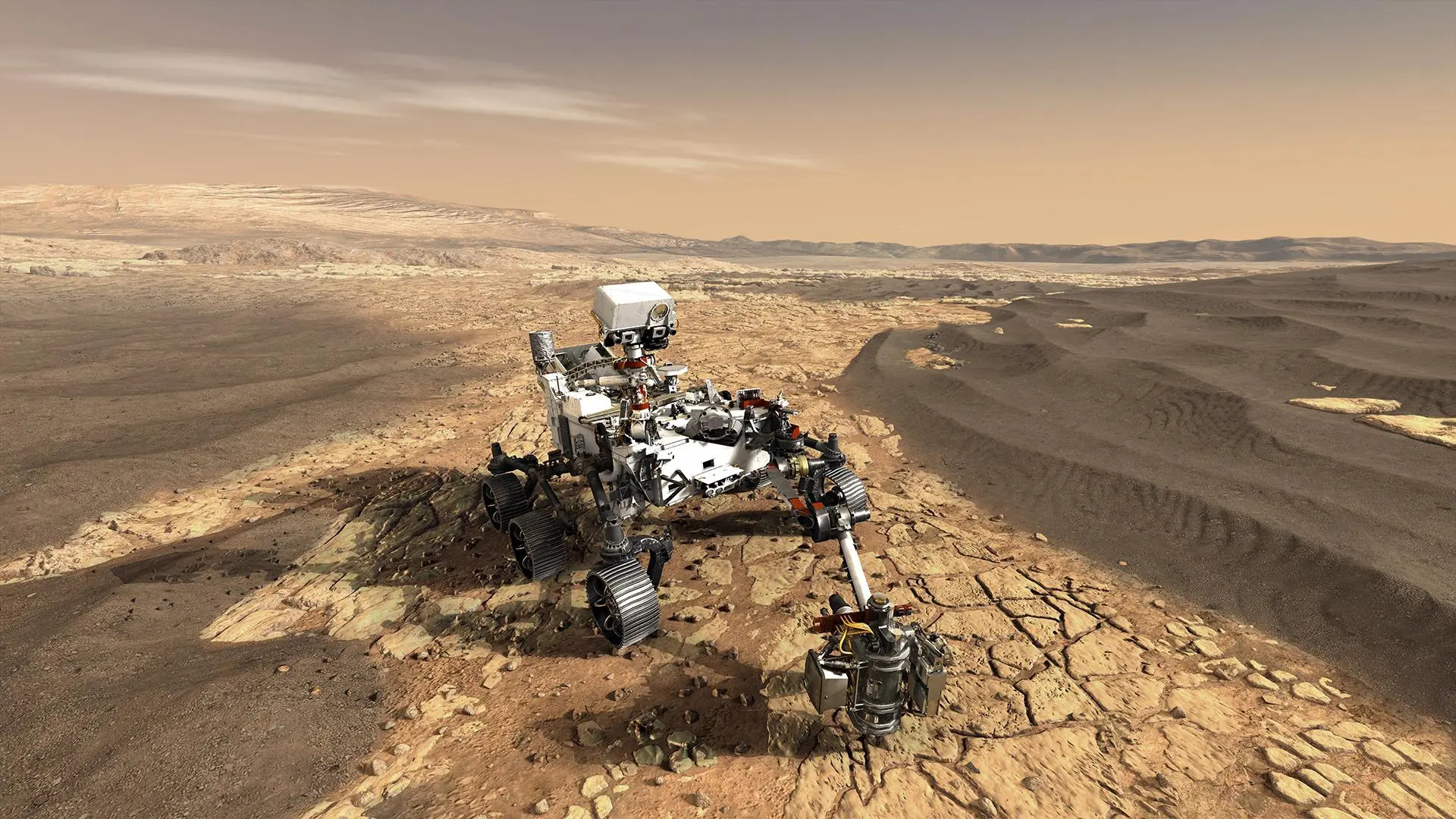 Perseverance rover, Free oxygen, Mars mission, MIT technology, 1920x1080 Full HD Desktop