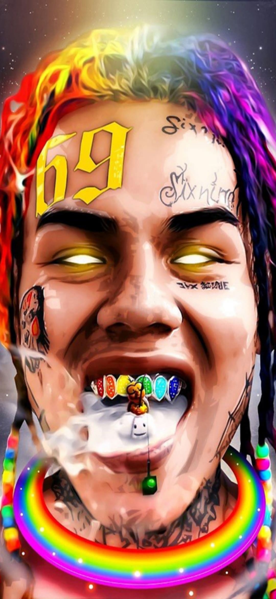 6ix9ine Wallpapers posted by Michelle Peltier 1080x2340