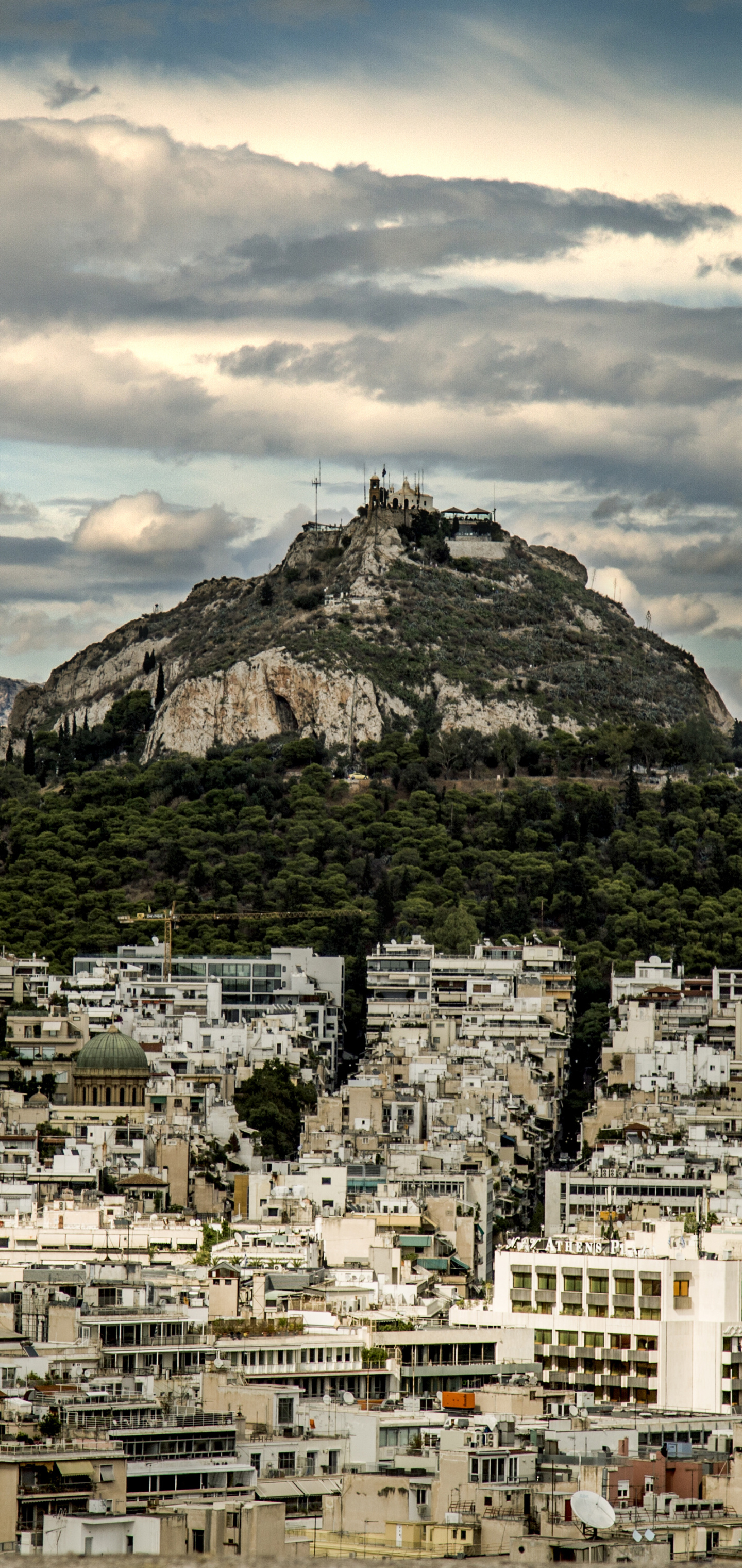 Man-made wonders, Architectural marvels, Athens skyline, Urban development, 1440x3040 HD Phone