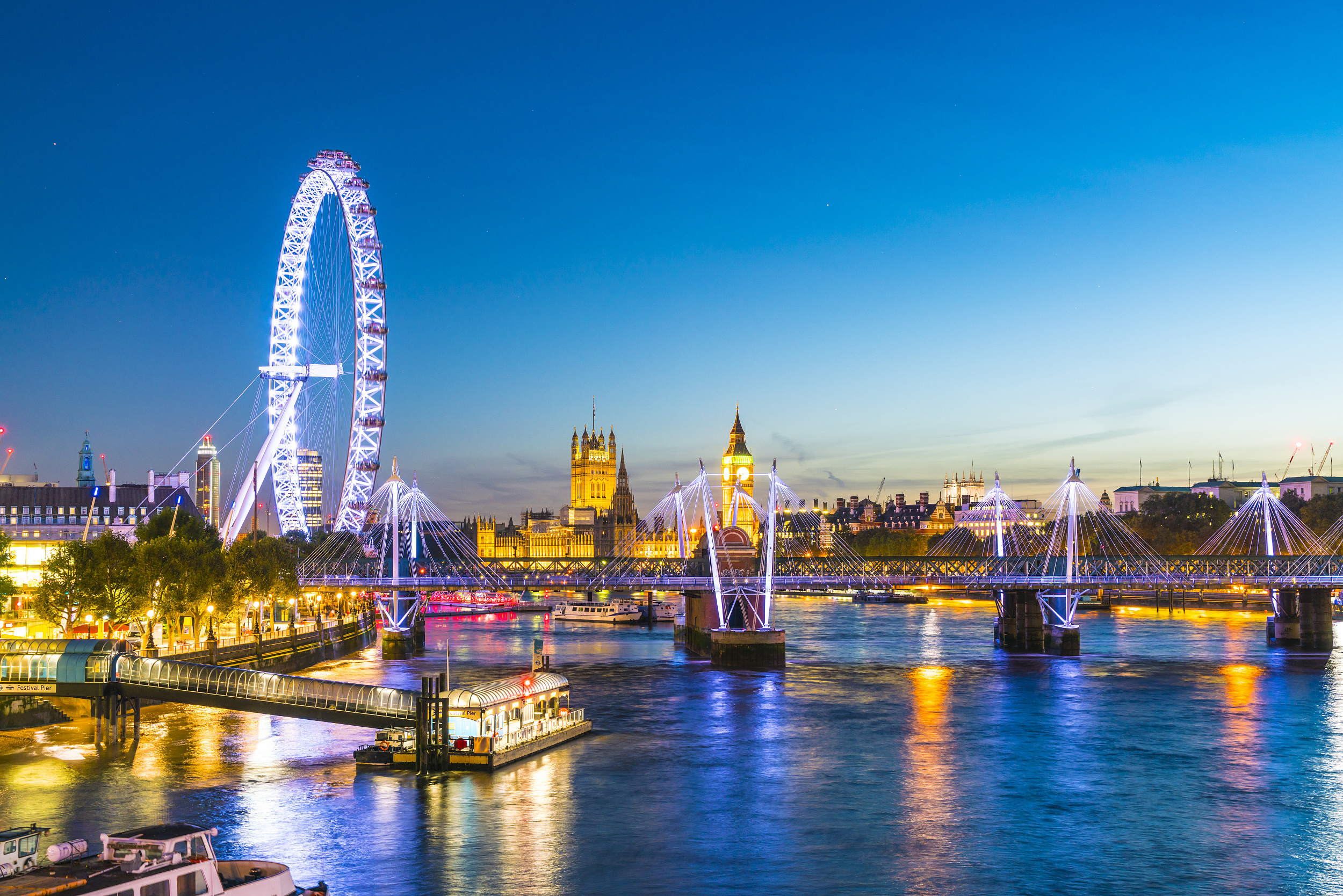 London Eye, Travel guide, Must-visit attractions, Nearby landmarks, 2500x1670 HD Desktop