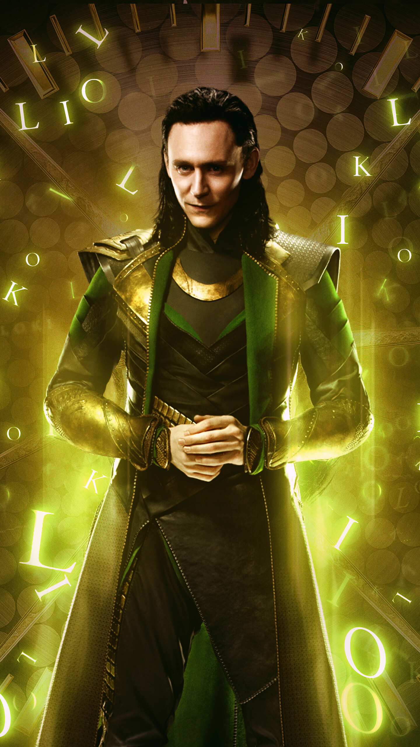 Loki (TV Series): A fictional character appearing in American comic books published by Marvel Comics, Disney+. 1440x2560 HD Wallpaper.