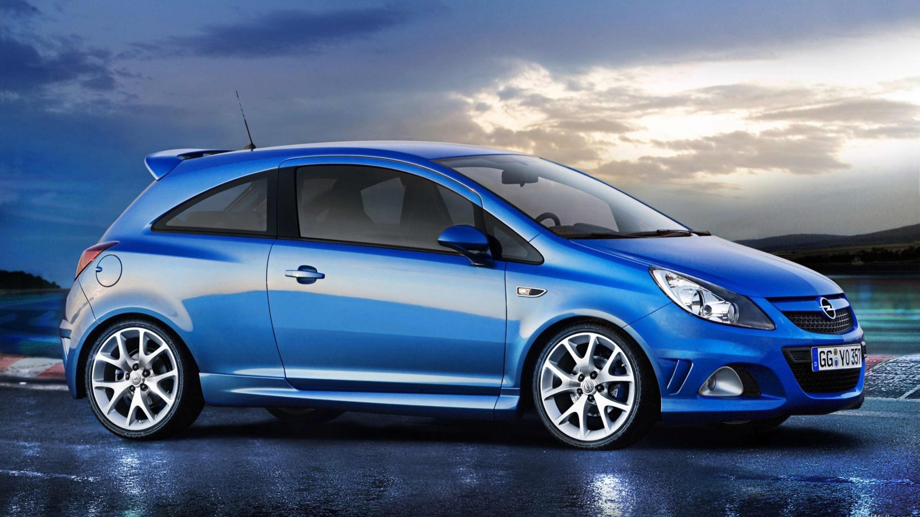 Opel Corsa, Auto performance, Opc model, Hd resolution, 3840x2160 4K Desktop