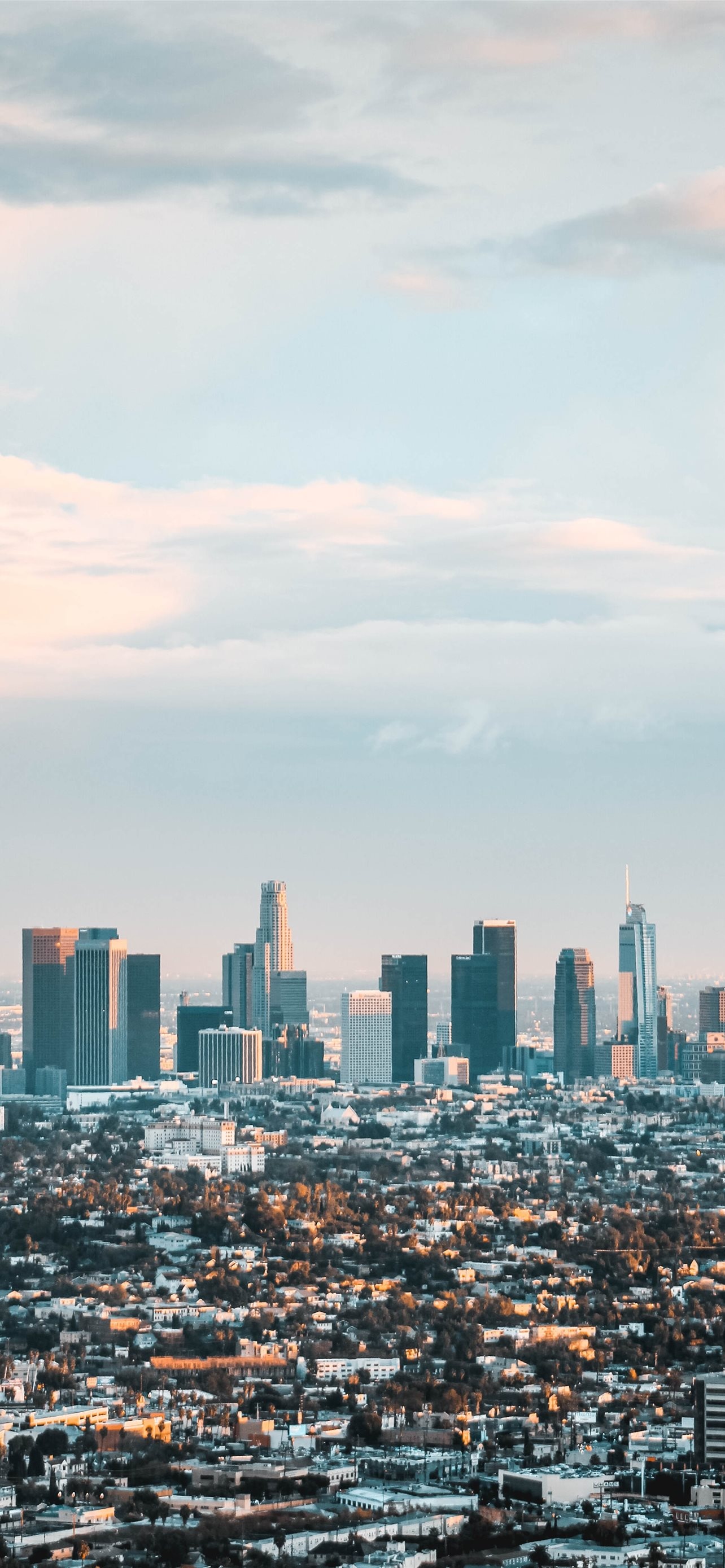 Los Angeles: The largest city in the state of California and the second-largest in the United States. 1290x2780 HD Background.