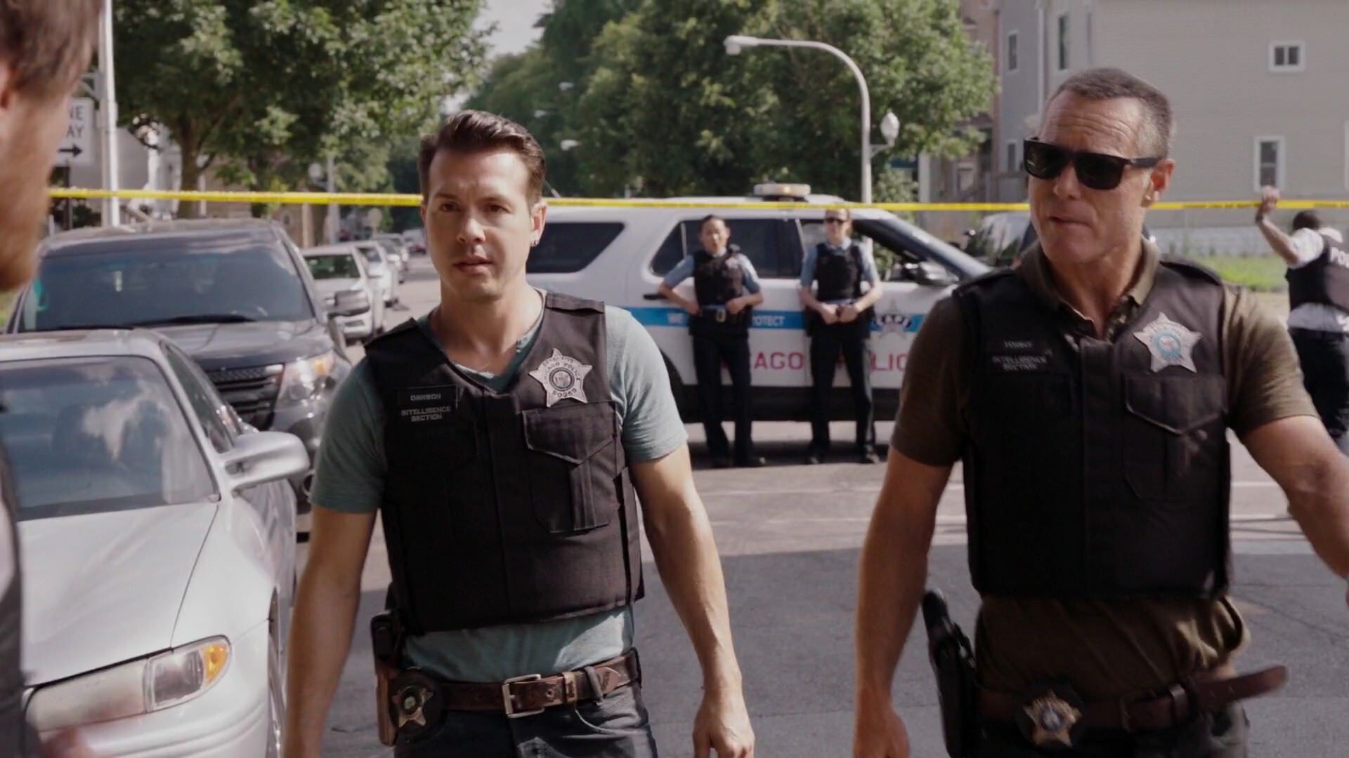 Chicago P.D. (TV Series): Antonio Dawson, The Older Brother Of Character Gabriela "Gabby" Dawson From Related Show "Chicago Fire", Crossover. 1920x1080 Full HD Wallpaper.