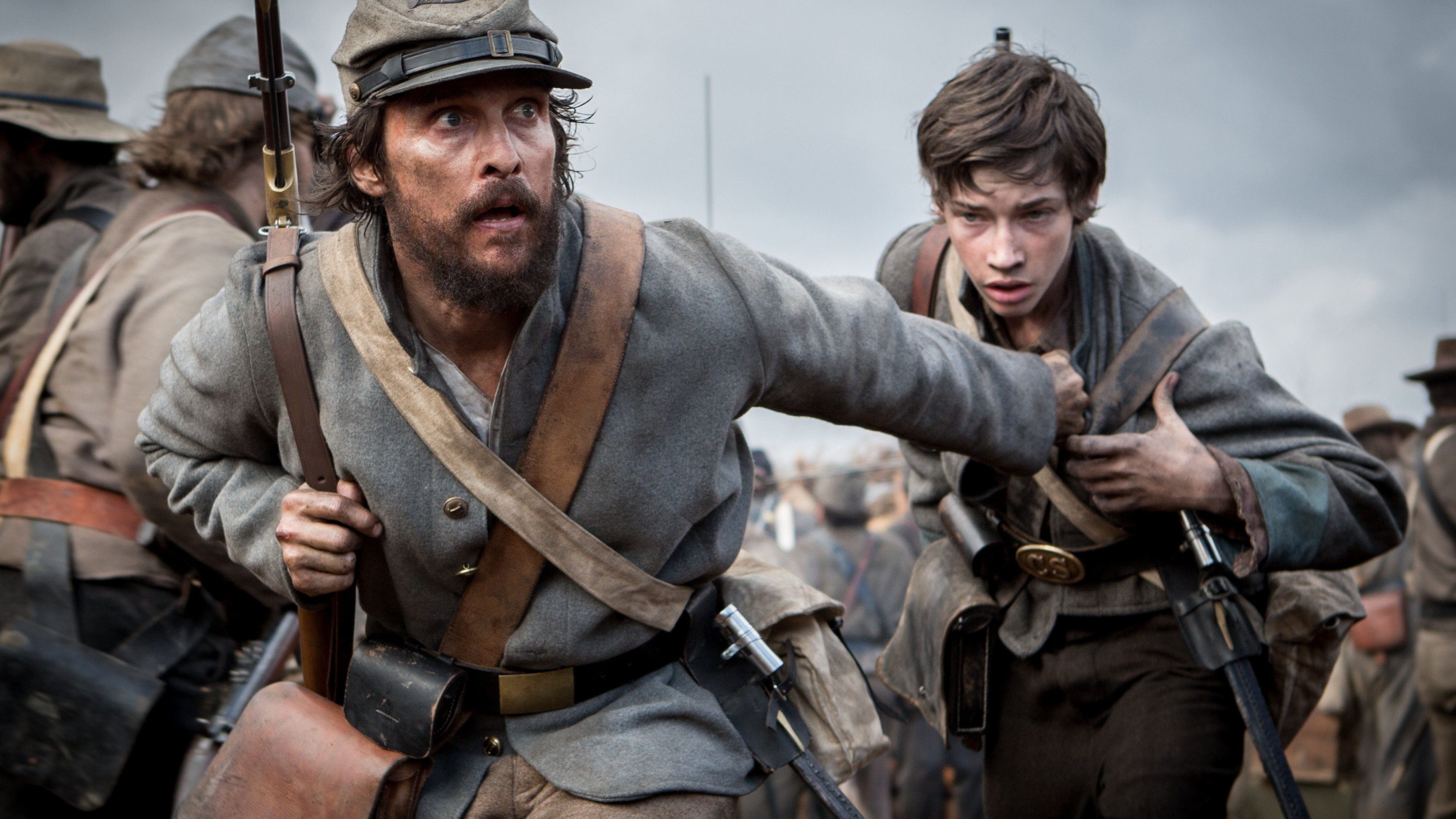 Free State of Jones movie, Civil War era, Matthew McConaughey, Powerful performances, 3840x2160 4K Desktop
