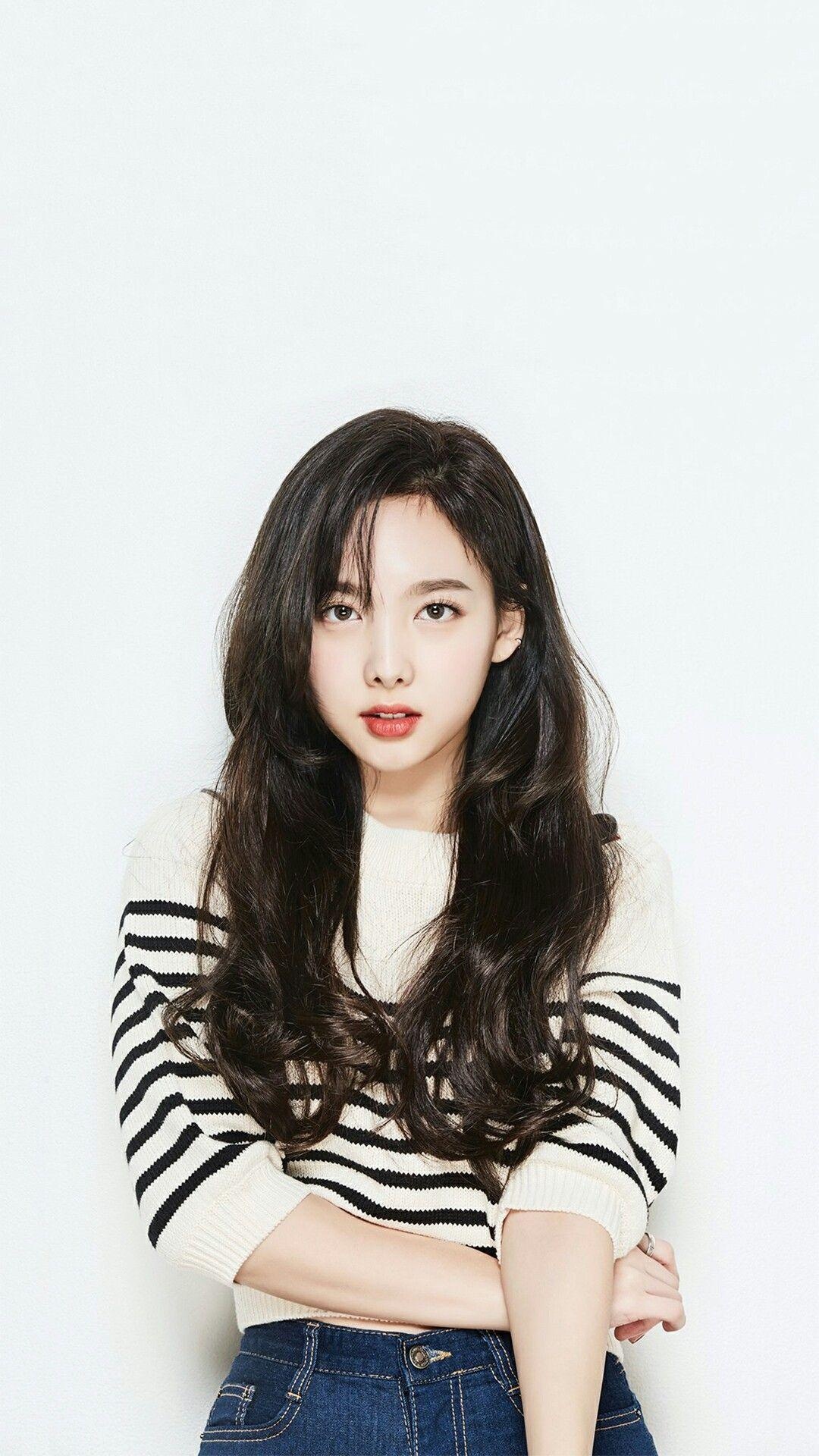Nayeon (TWICE), iPhone wallpapers, collection, Striking visuals, 1080x1920 Full HD Handy